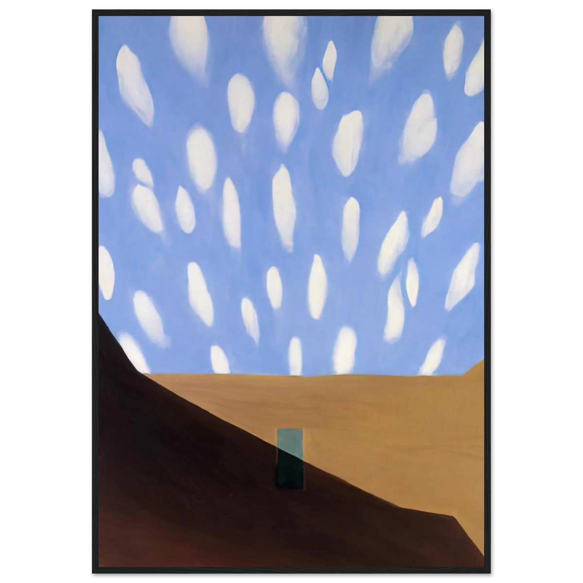 In the Patio VIII Framed Poster | Georgia O'Keeffe Framed Prints Wall Art | Georgia O Keeffe Prints