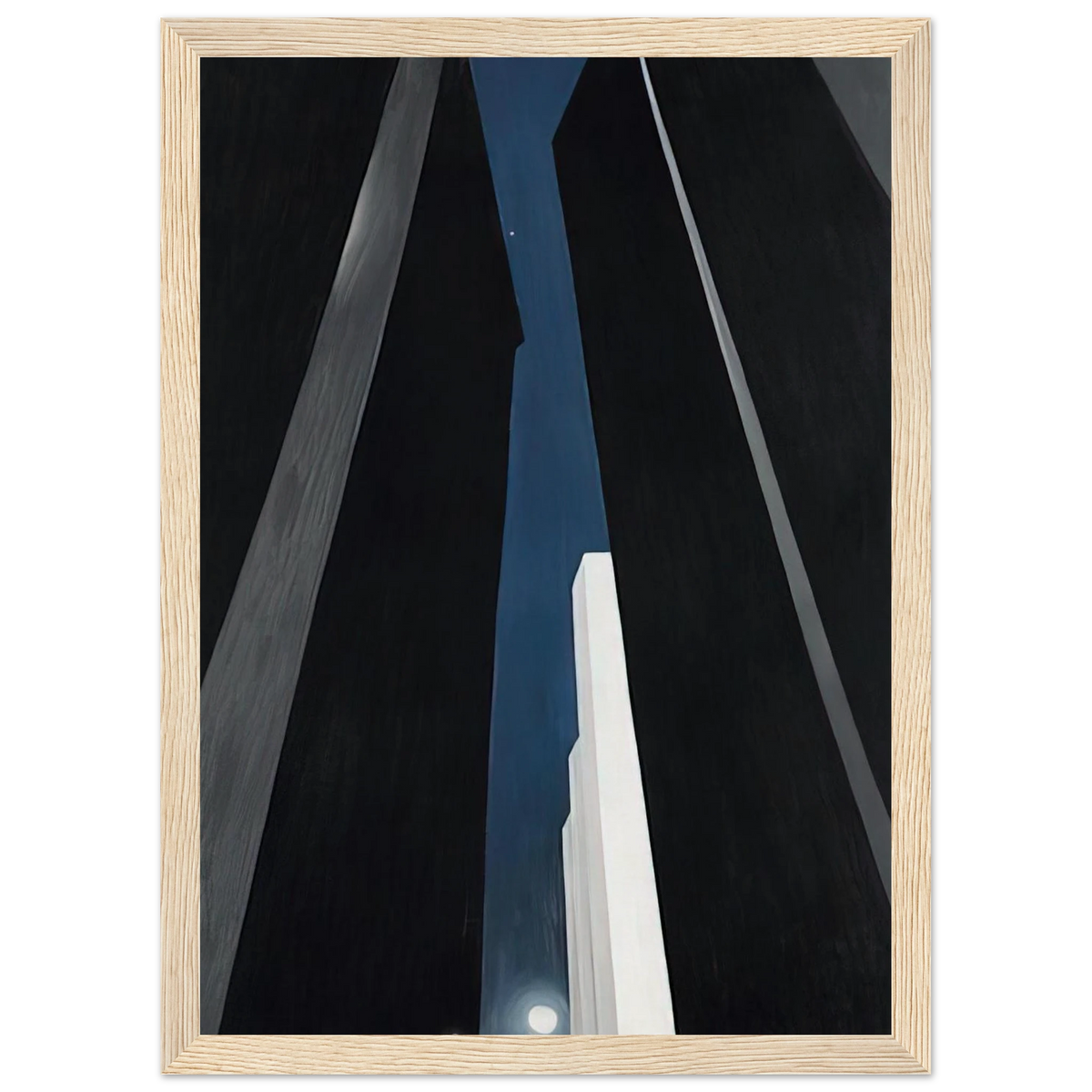 City Night Framed Poster | Georgia O'Keeffe Framed Prints Wall Art | Georgia O Keeffe Prints
