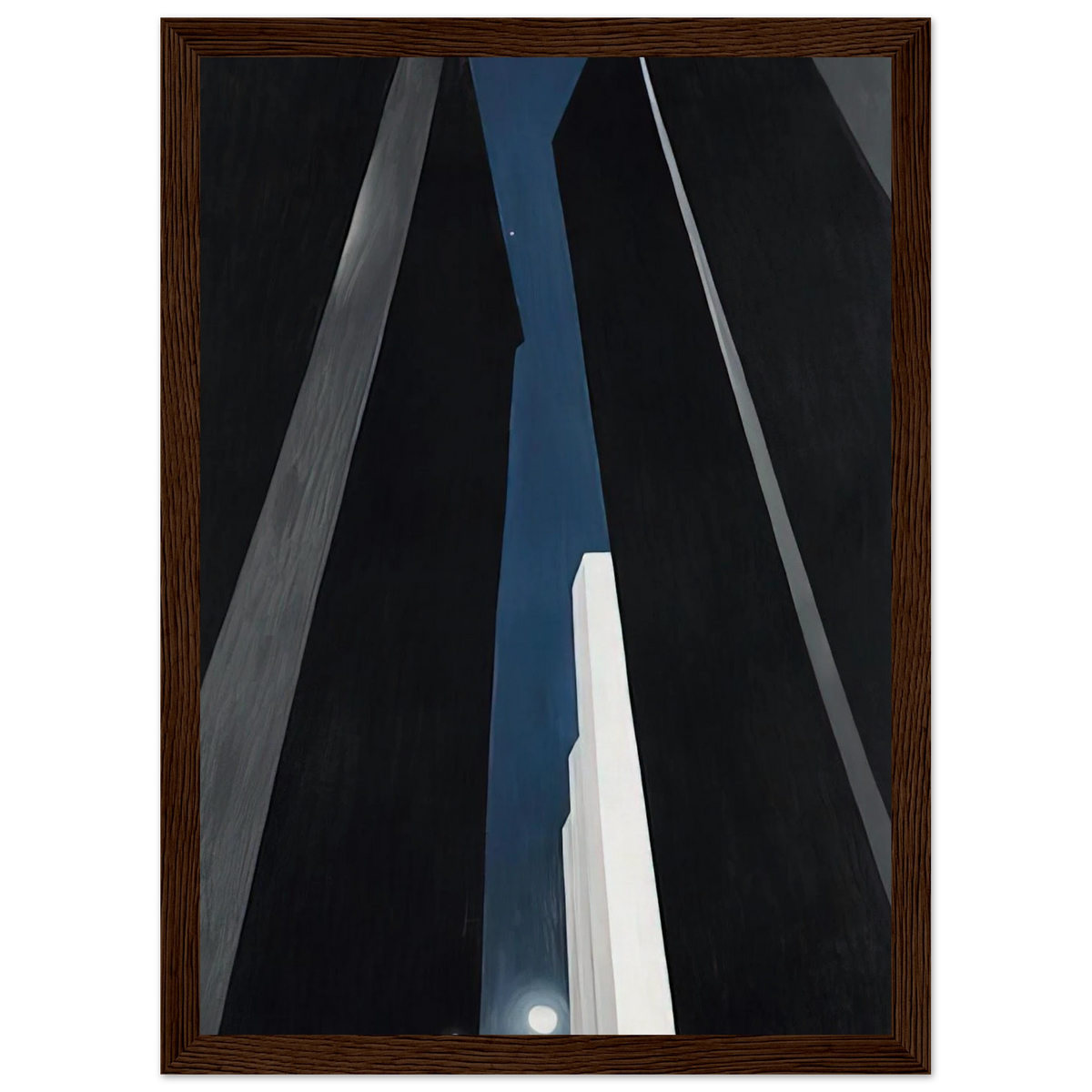 City Night Framed Poster | Georgia O'Keeffe Framed Prints Wall Art | Georgia O Keeffe Prints