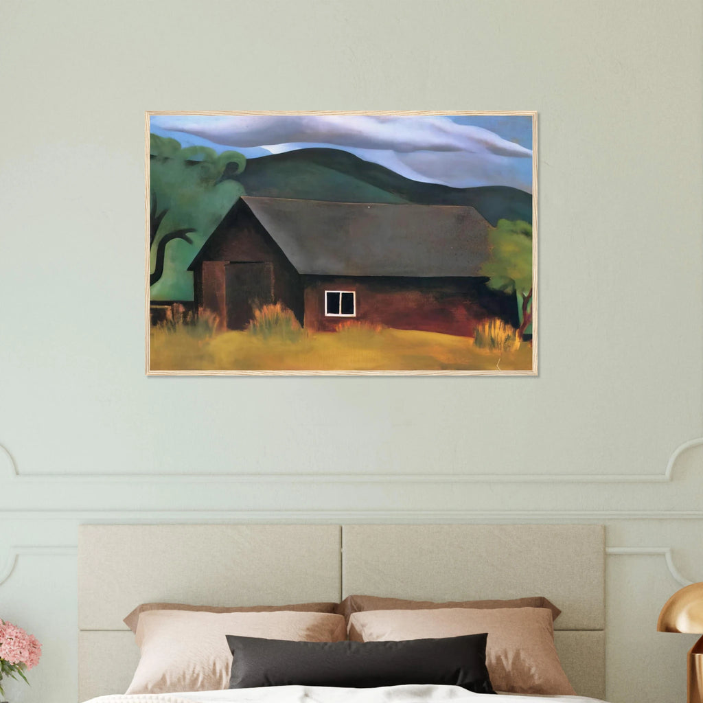 My Shanty, Lake George Framed Poster | Georgia O'Keeffe Framed Prints Wall Art | Georgia O Keeffe Prints
