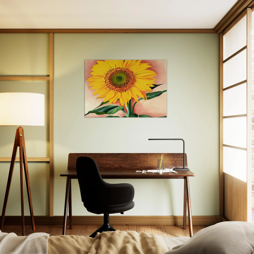 A Sunflower from Maggie Canvas | Georgia O'Keeffe Canvas | Georgia O Keeffe Prints