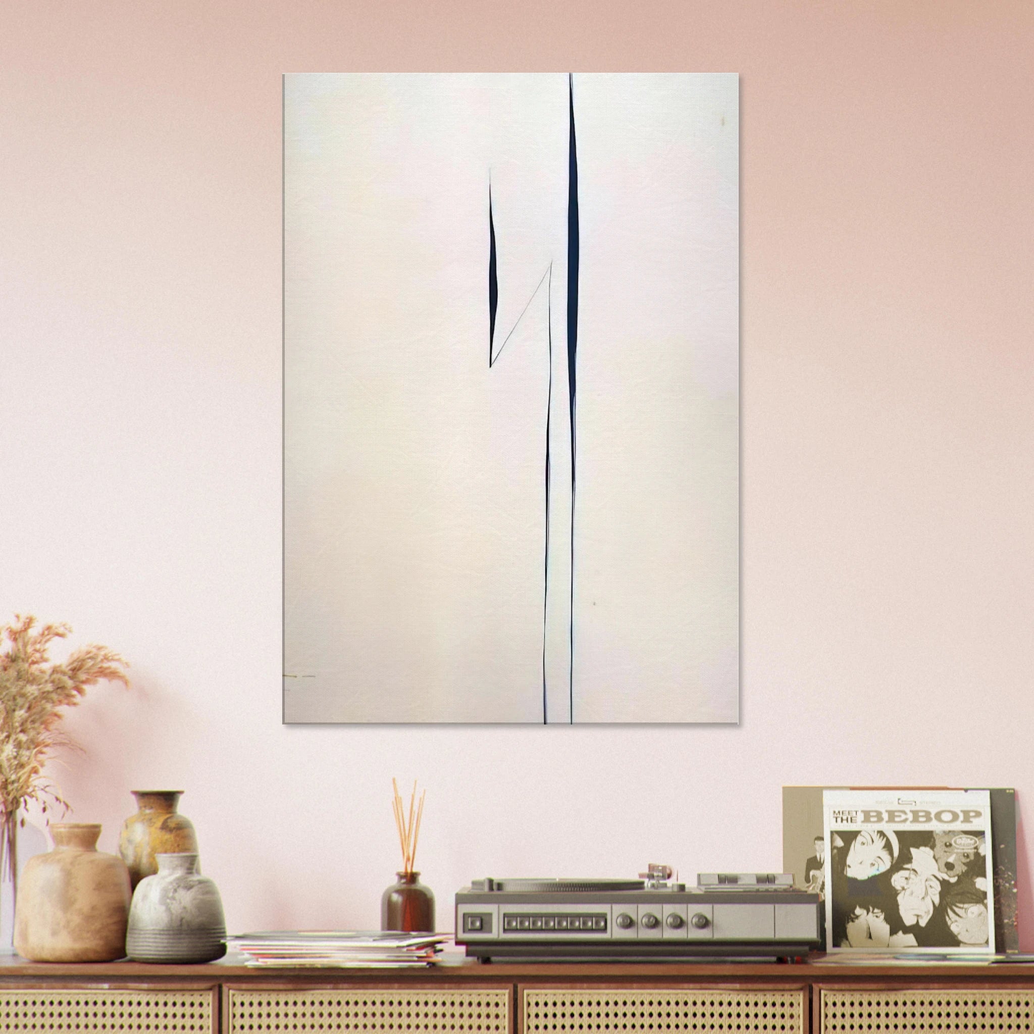 Black Lines 1 Canvas | Georgia O'Keeffe Canvas | Georgia O Keeffe Prints
