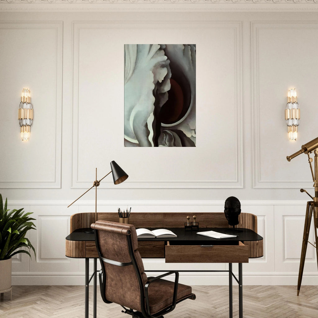 Black Iris Canvas | Georgia O'Keeffe Canvas | Georgia O Keeffe Prints