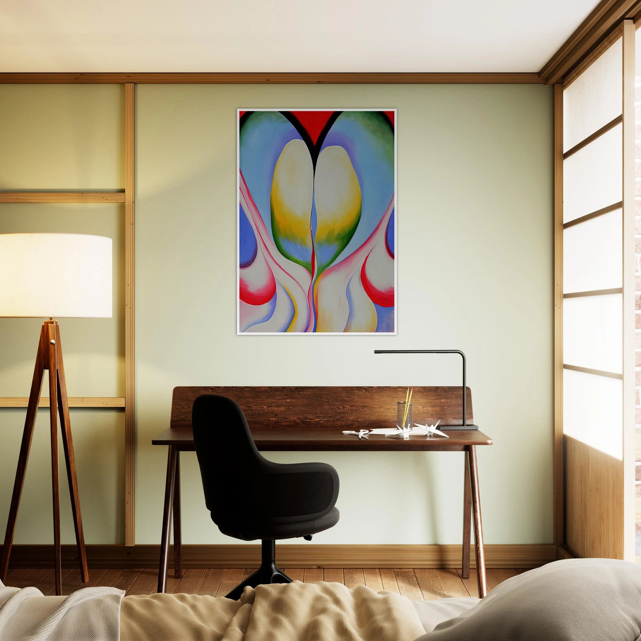 Series 1, No. 8 Framed Poster | Georgia O'Keeffe Framed Prints Wall Art | Georgia O Keeffe Prints