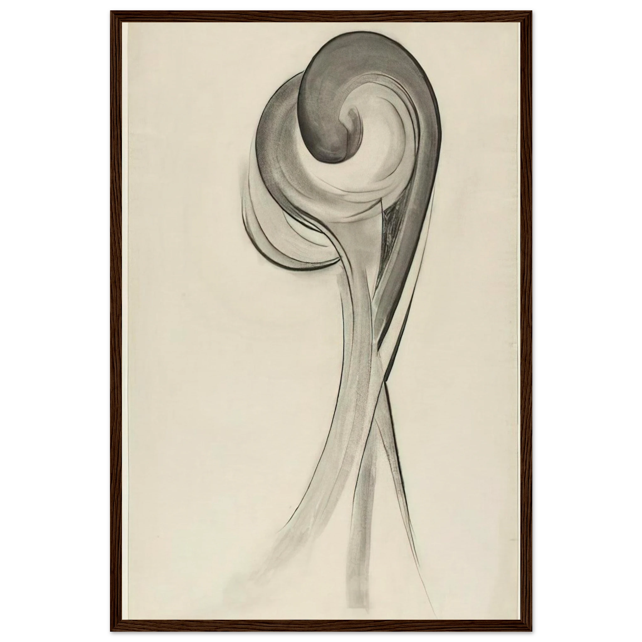 Drawing XII Framed Poster | Georgia O'Keeffe Framed Prints Wall Art | Georgia O Keeffe Prints