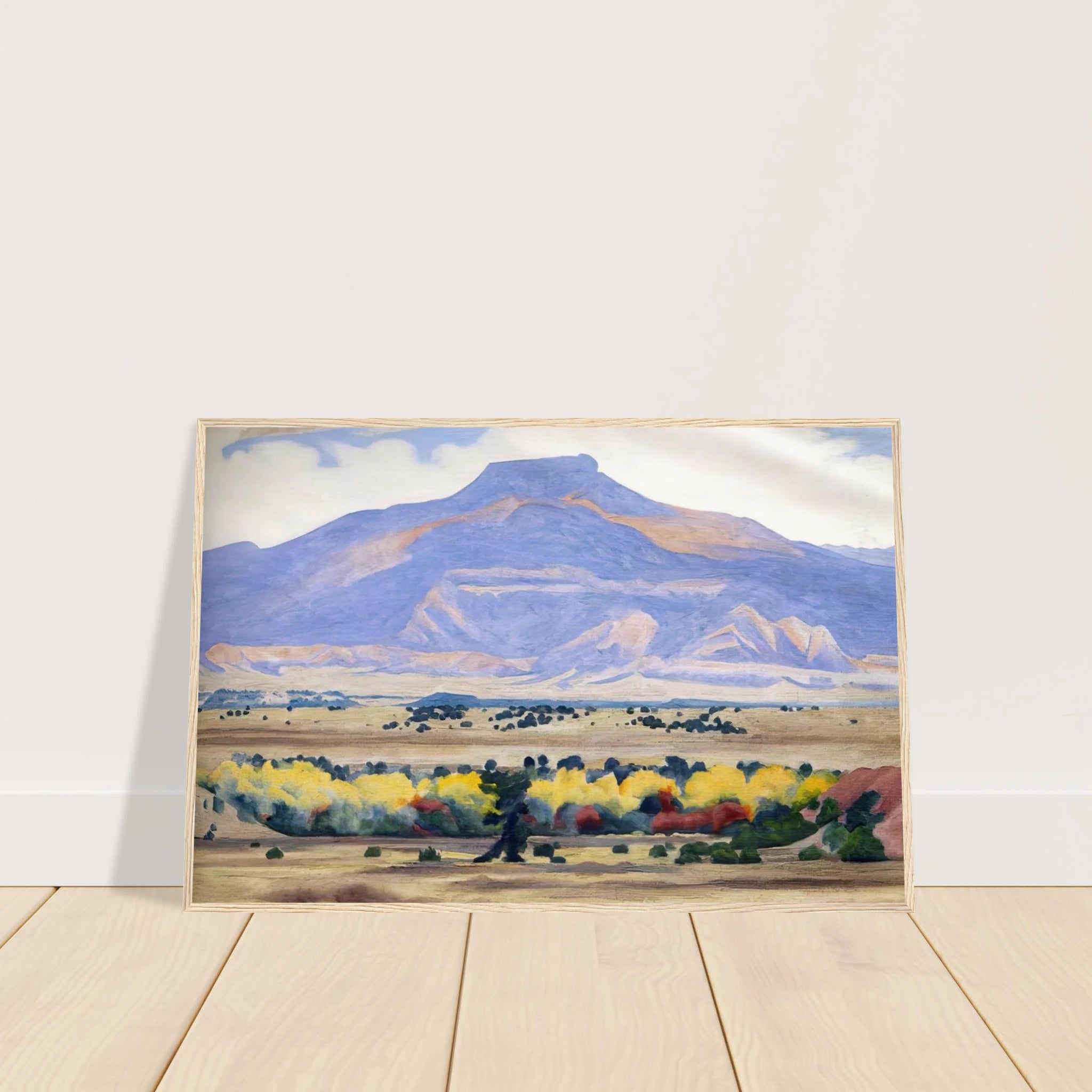 Pedernal Framed Poster | Georgia O'Keeffe Framed Prints Wall Art | Georgia O Keeffe Prints