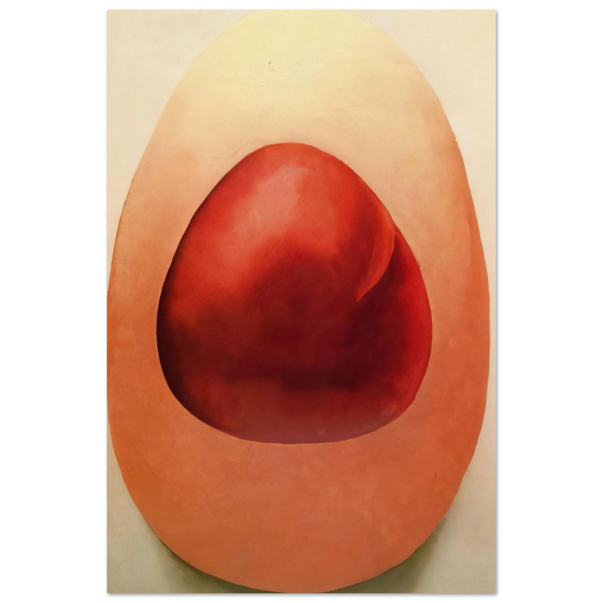 Red and Pink Rocks Poster | Georgia O'Keeffe Poster | Georgia O Keeffe Prints