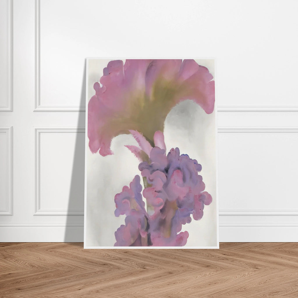 Coxcomb Framed Poster | Georgia O'Keeffe Framed Prints Wall Art | Georgia O Keeffe Prints