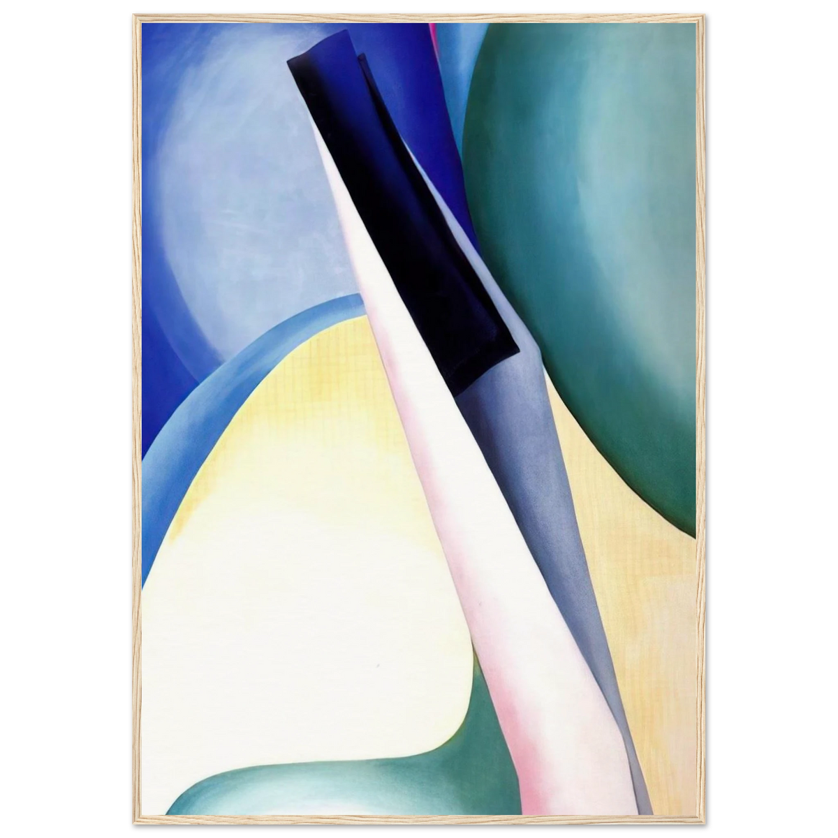 Black Spot No. 2 Framed Poster | Georgia O'Keeffe Framed Prints Wall Art | Georgia O Keeffe Prints
