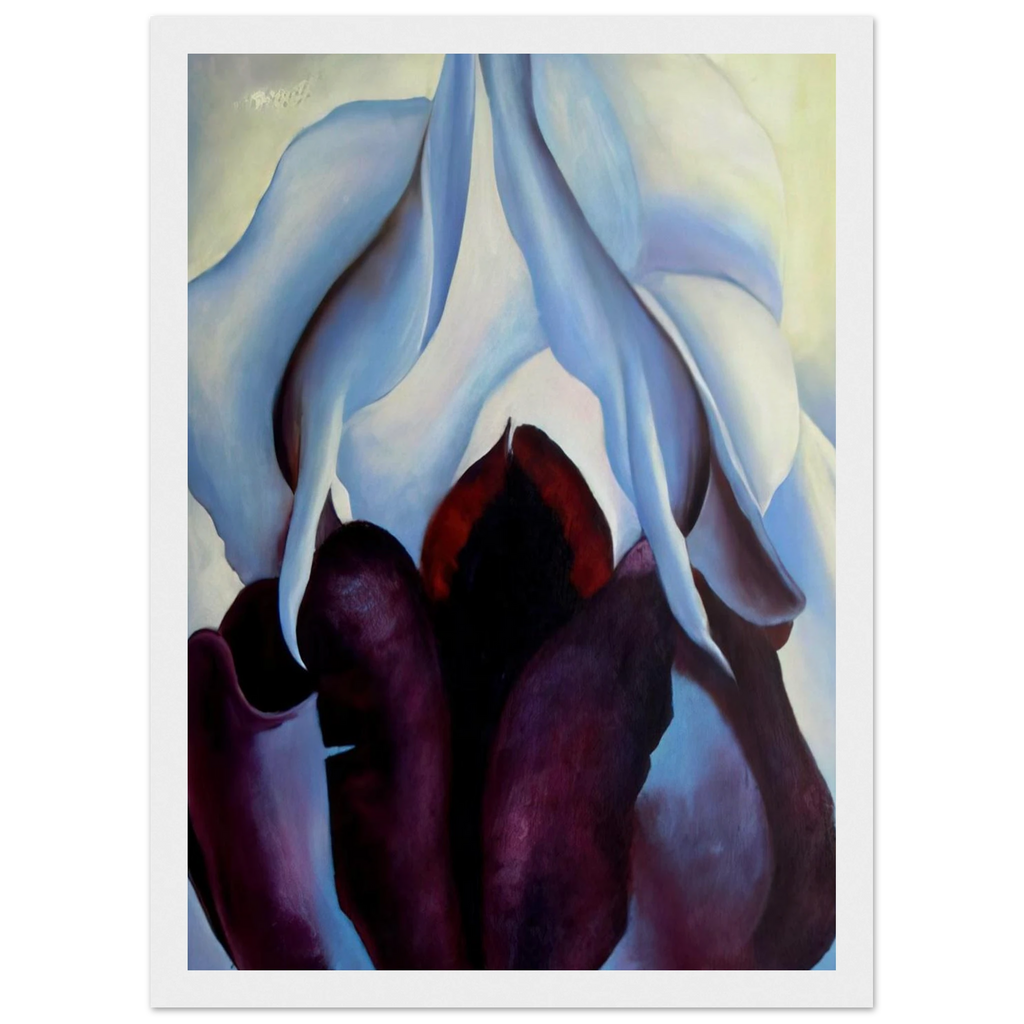 Flower of Life Framed Poster | Georgia O'Keeffe Framed Prints Wall Art | Georgia O Keeffe Prints