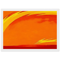 From the Plains II Framed Poster | Georgia O'Keeffe Framed Prints Wall Art | Georgia O Keeffe Prints