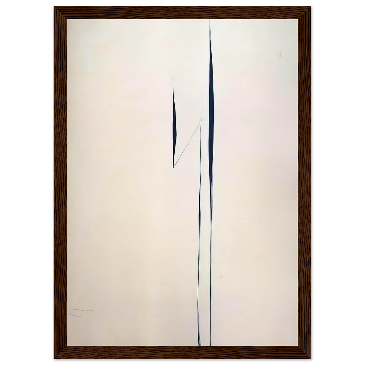 Black Lines 1 Framed Poster | Georgia O'Keeffe Framed Prints Wall Art | Georgia O Keeffe Prints
