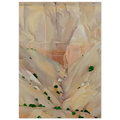 Cliffs Beyond Abiquiu, Dry Waterfall Poster | Georgia O'Keeffe Poster | Georgia O Keeffe Prints