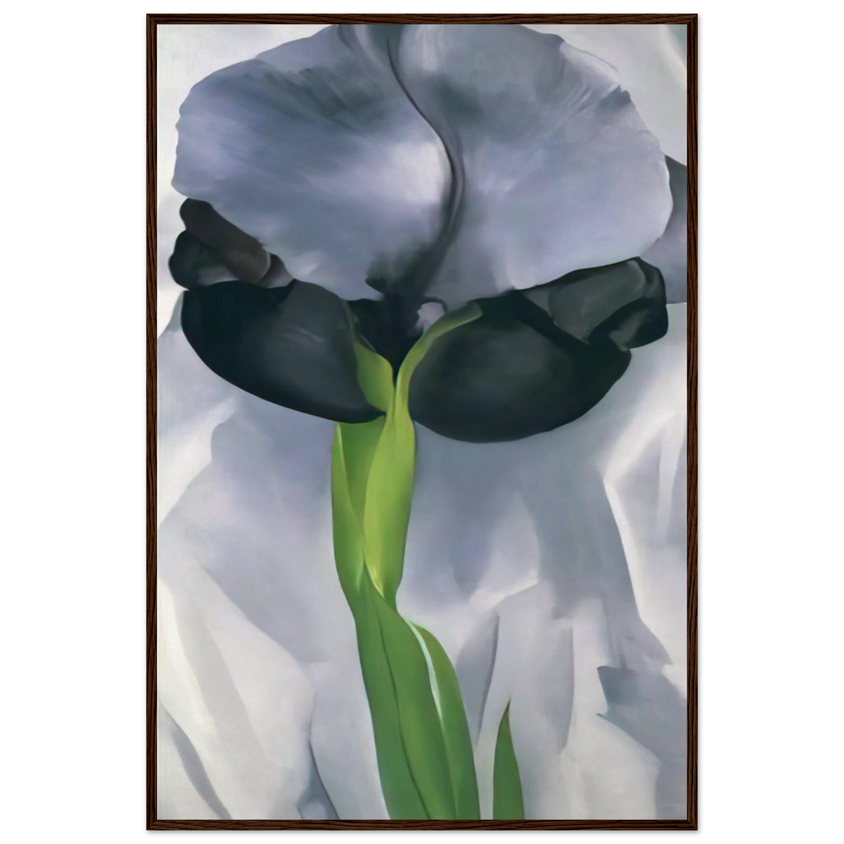 Iris 7 Framed Poster | Georgia O'Keeffe Framed Prints Wall Art | Georgia O Keeffe Prints