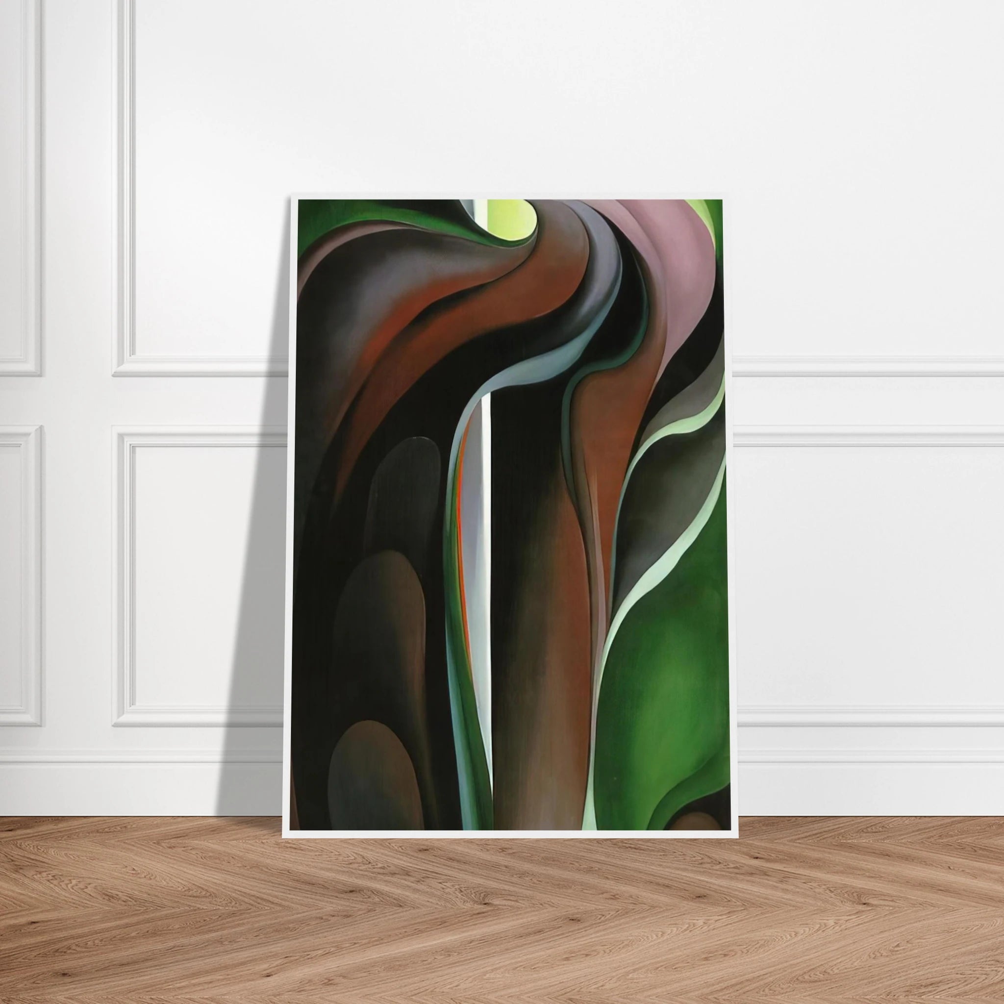 Jack-in-the-Pulpit ?V Framed Poster | Georgia O'Keeffe Framed Prints Wall Art | Georgia O Keeffe Prints