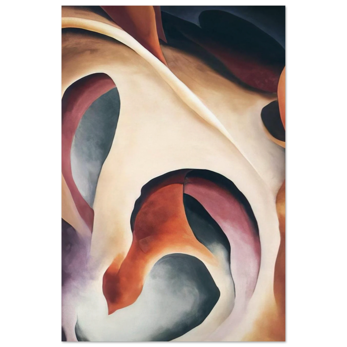 Leaf Motif 2 Poster | Georgia O'Keeffe Poster | Georgia O Keeffe Prints