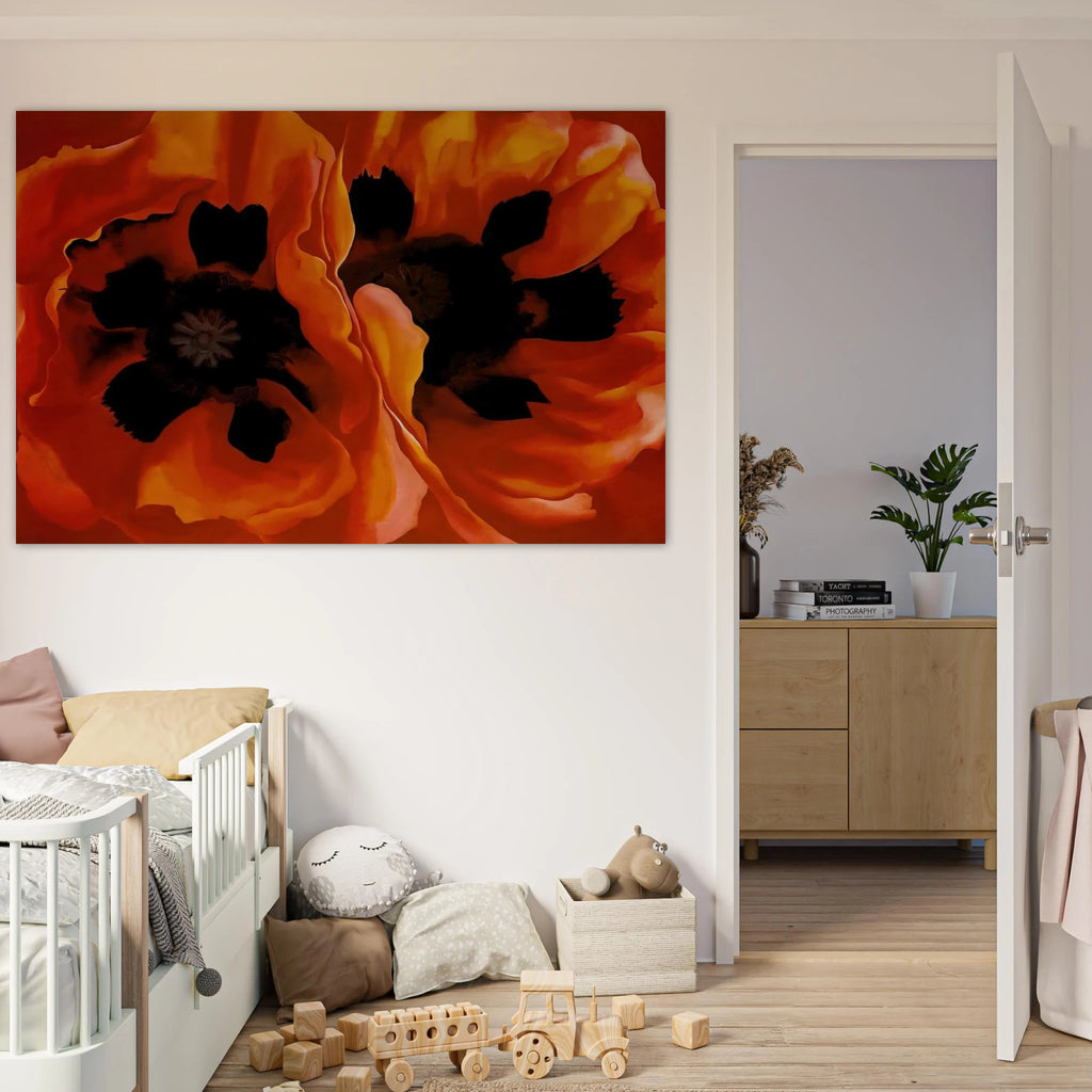 Oriental Poppies Poster | Georgia O'Keeffe Poster | Georgia O Keeffe Prints