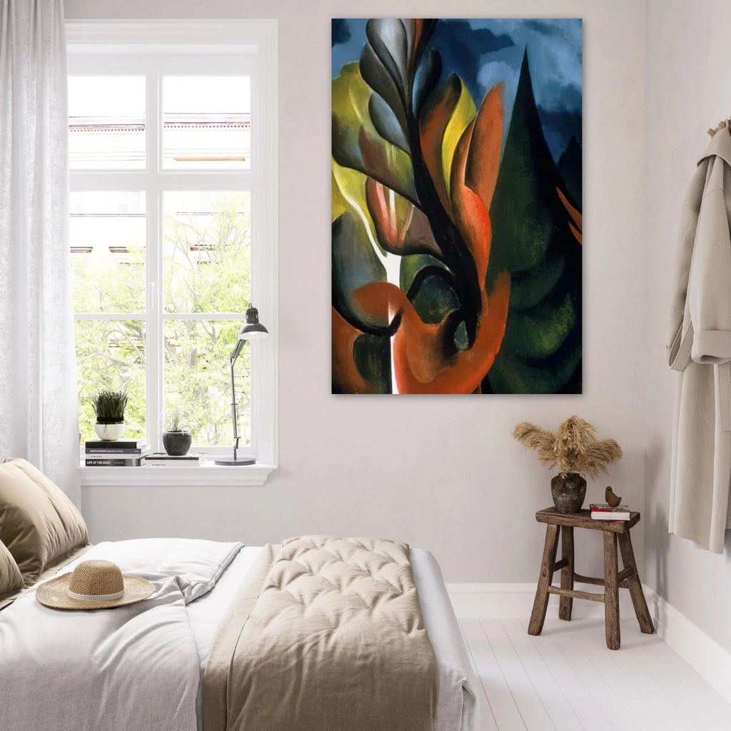 Maple and Cedar, Lake George Poster | Georgia O'Keeffe Poster | Georgia O Keeffe Prints