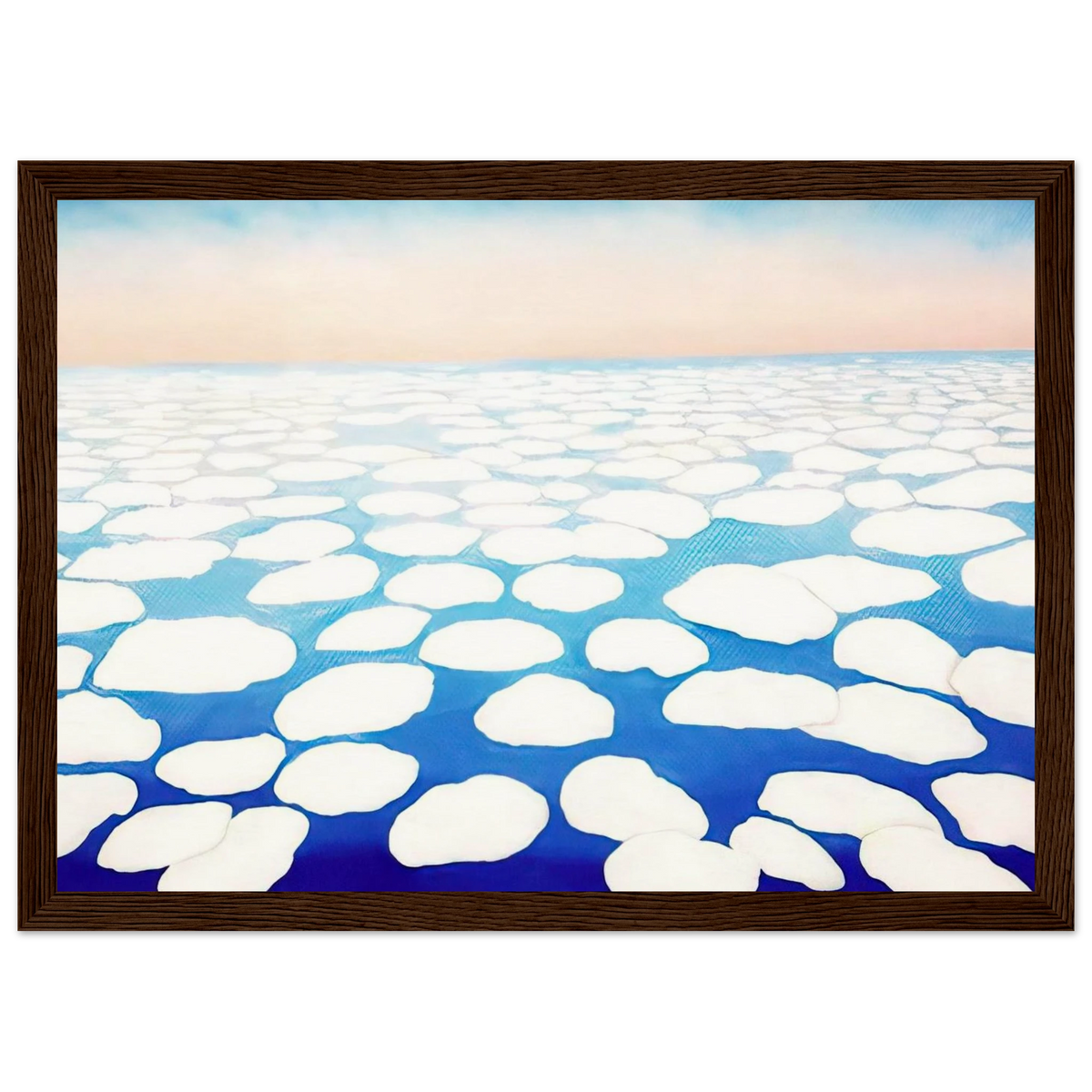 Sky Above the Clouds II Framed Poster | Georgia O'Keeffe Framed Prints Wall Art | Georgia O Keeffe Prints