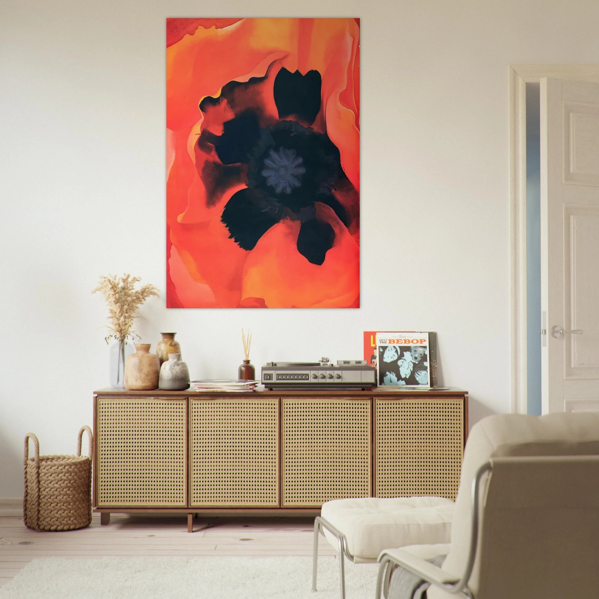 Poppy 2 Poster | Georgia O'Keeffe Poster | Georgia O Keeffe Prints