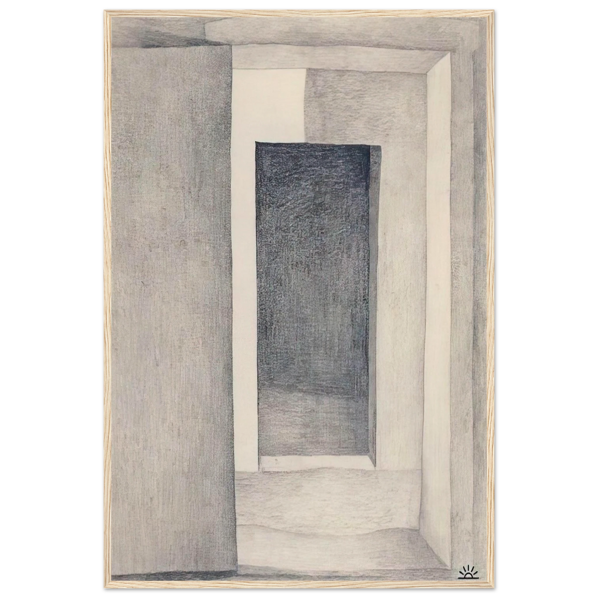 Patio Door Framed Poster | Georgia O'Keeffe Framed Prints Wall Art | Georgia O Keeffe Prints