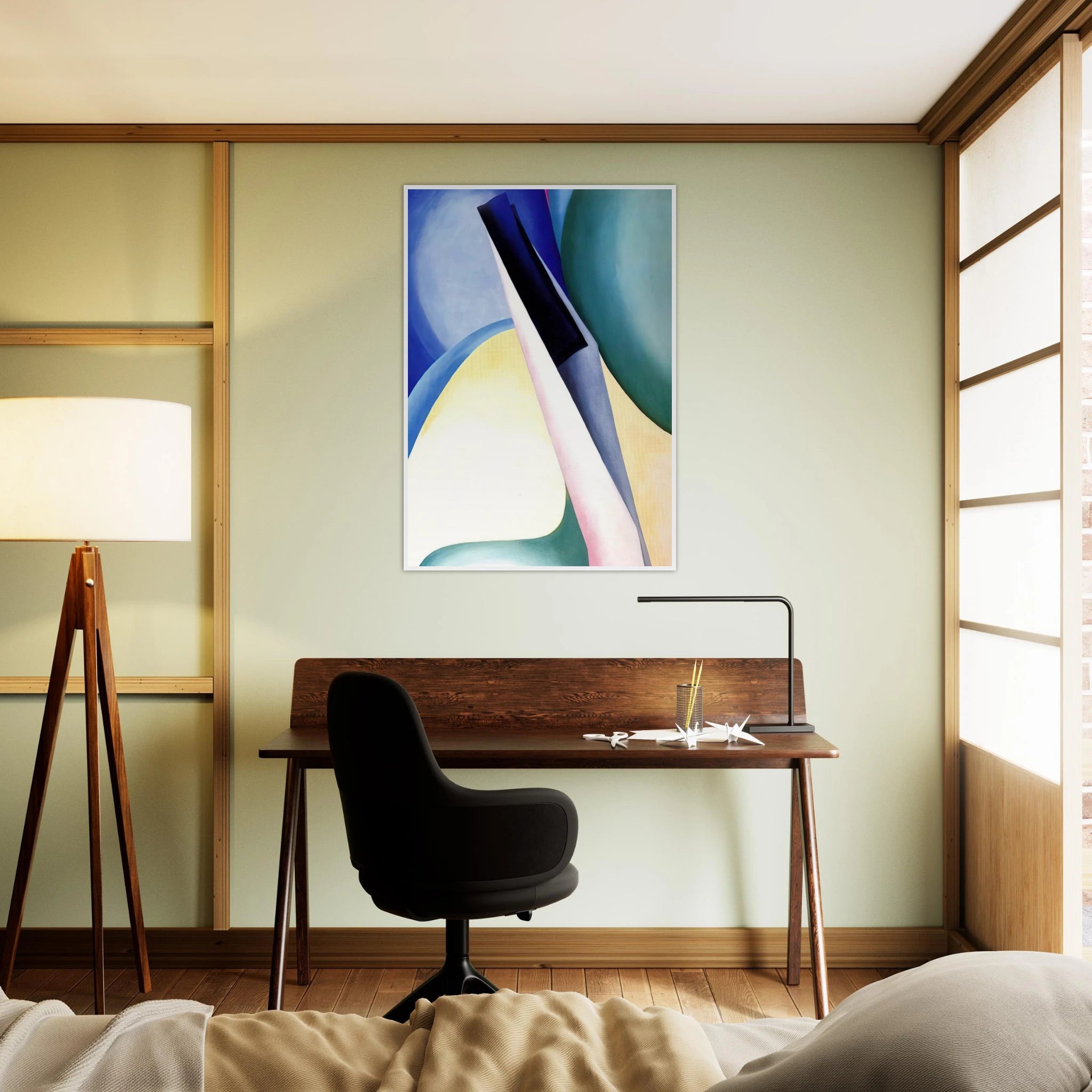 Black Spot No. 2 Framed Poster | Georgia O'Keeffe Framed Prints Wall Art | Georgia O Keeffe Prints