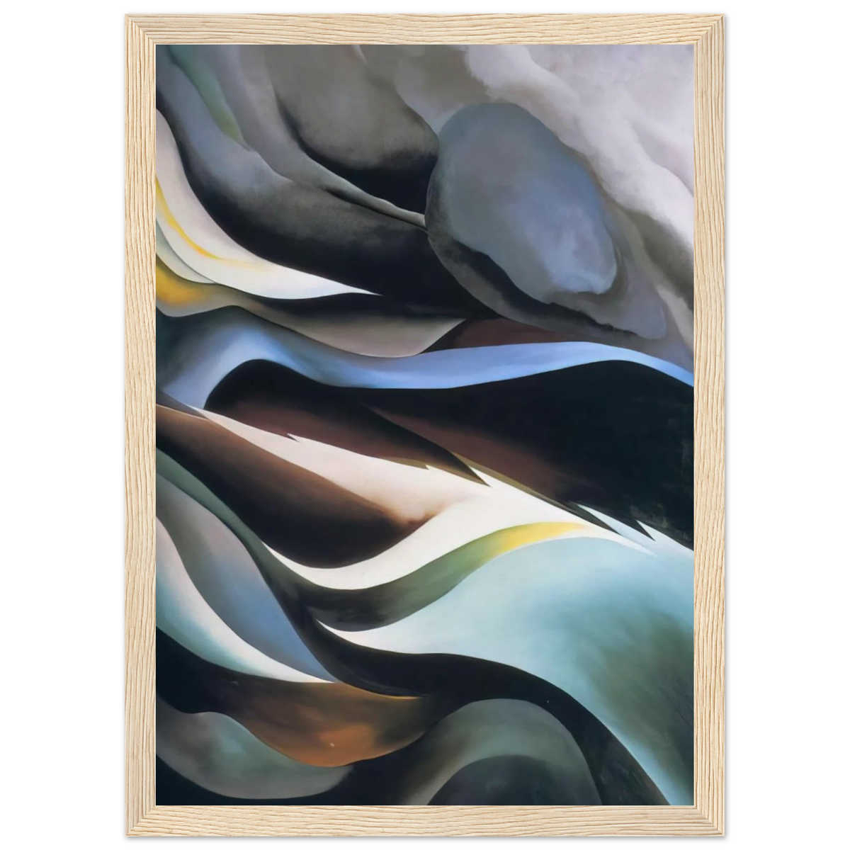 From the Lake Framed Poster | Georgia O'Keeffe Framed Prints Wall Art | Georgia O Keeffe Prints