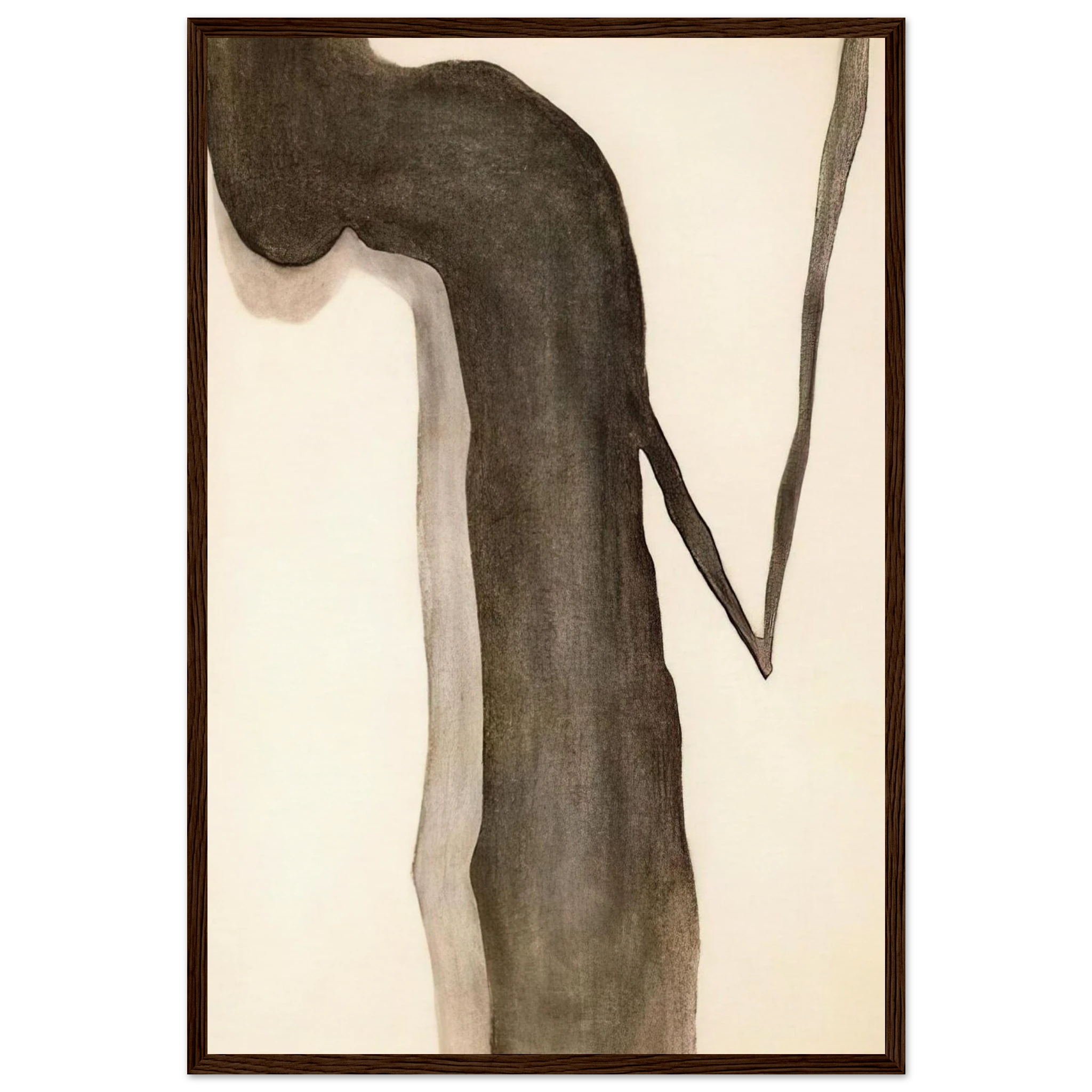Drawing V Framed Poster | Georgia O'Keeffe Framed Prints Wall Art | Georgia O Keeffe Prints