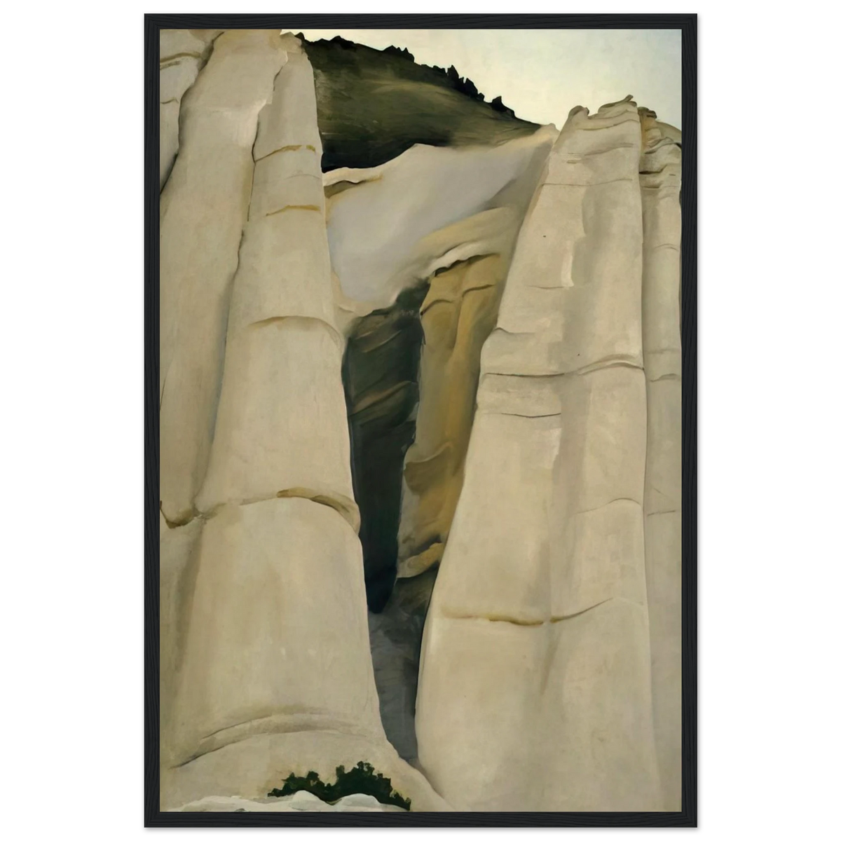 From the White Place Framed Poster | Georgia O'Keeffe Framed Prints Wall Art | Georgia O Keeffe Prints