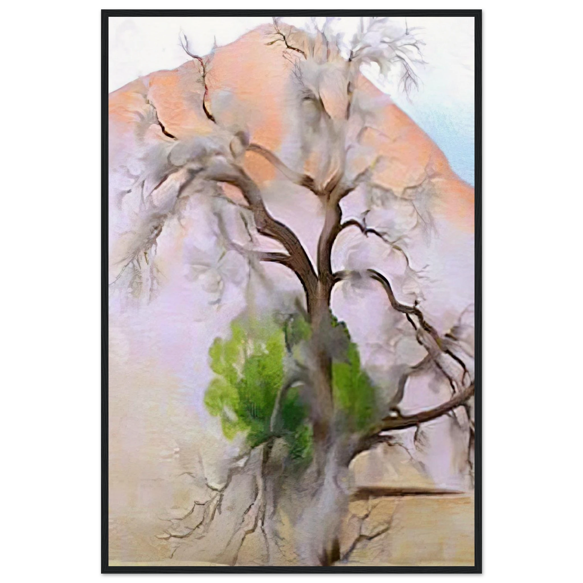Pinons with Cedar Framed Poster | Georgia O'Keeffe Framed Prints Wall Art | Georgia O Keeffe Prints