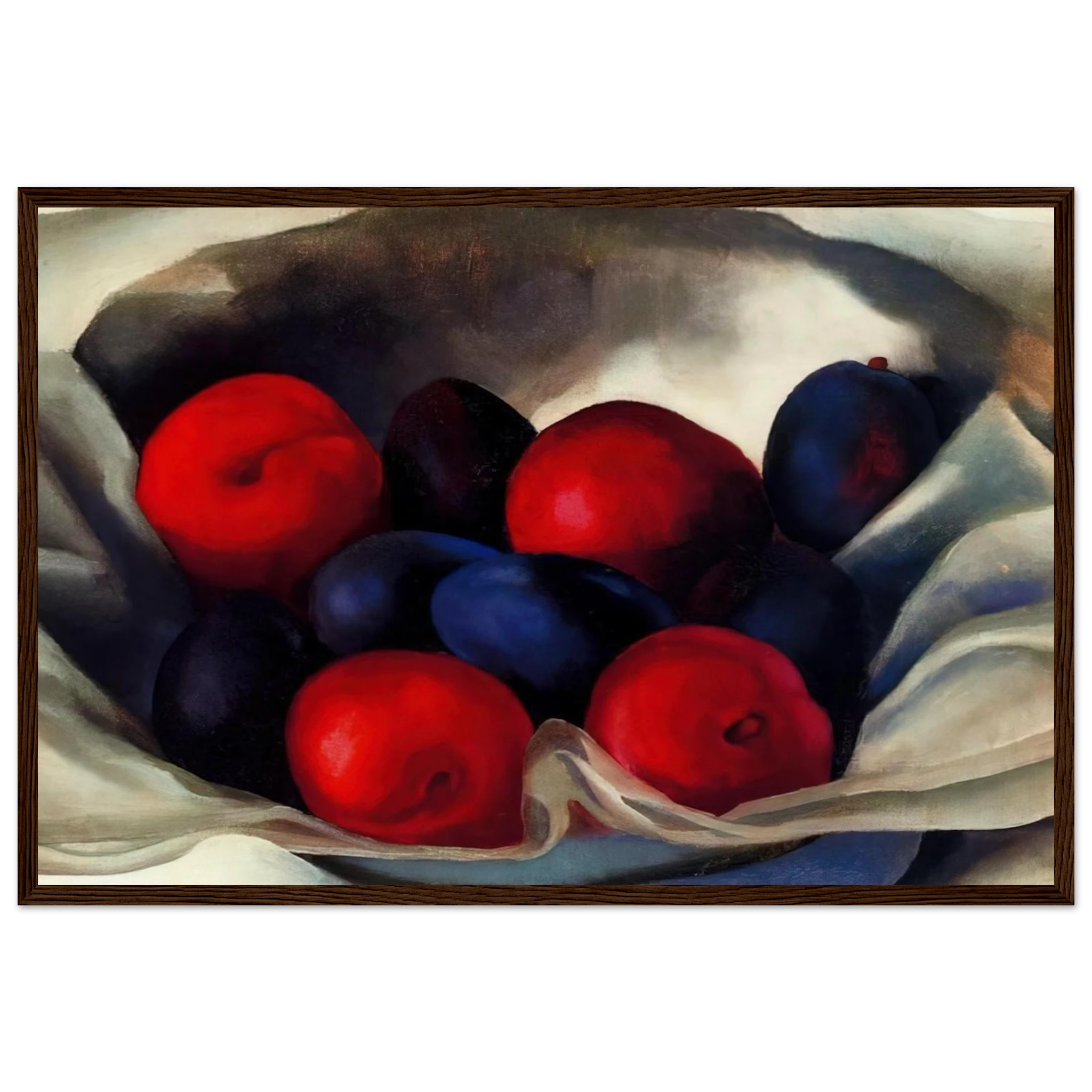 Plums Framed Poster | Georgia O'Keeffe Framed Prints Wall Art | Georgia O Keeffe Prints