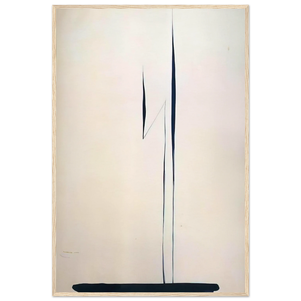 Black Lines 1 Framed Poster | Georgia O'Keeffe Framed Prints Wall Art | Georgia O Keeffe Prints