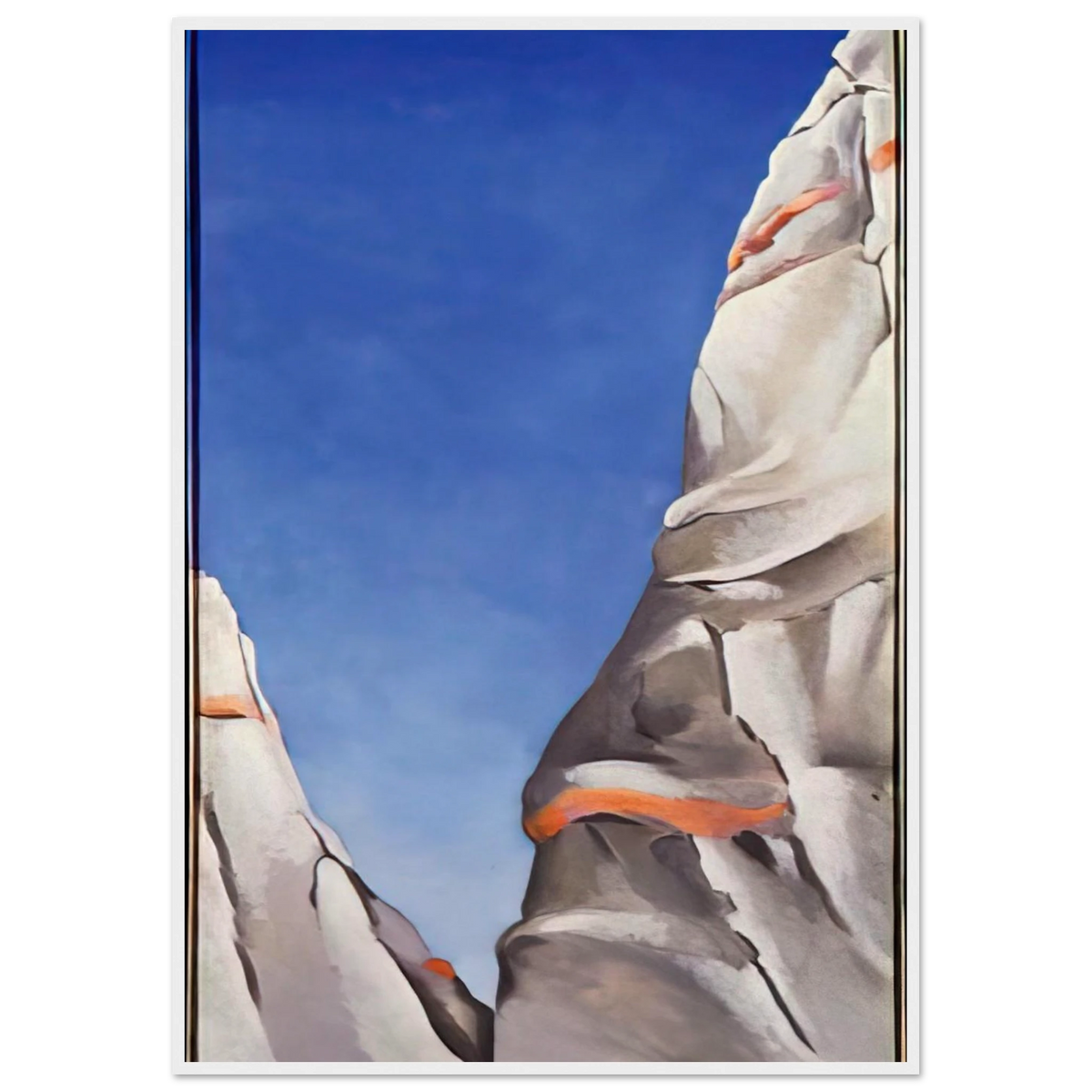 Blue Sky Framed Poster | Georgia O'Keeffe Framed Prints Wall Art | Georgia O Keeffe Prints