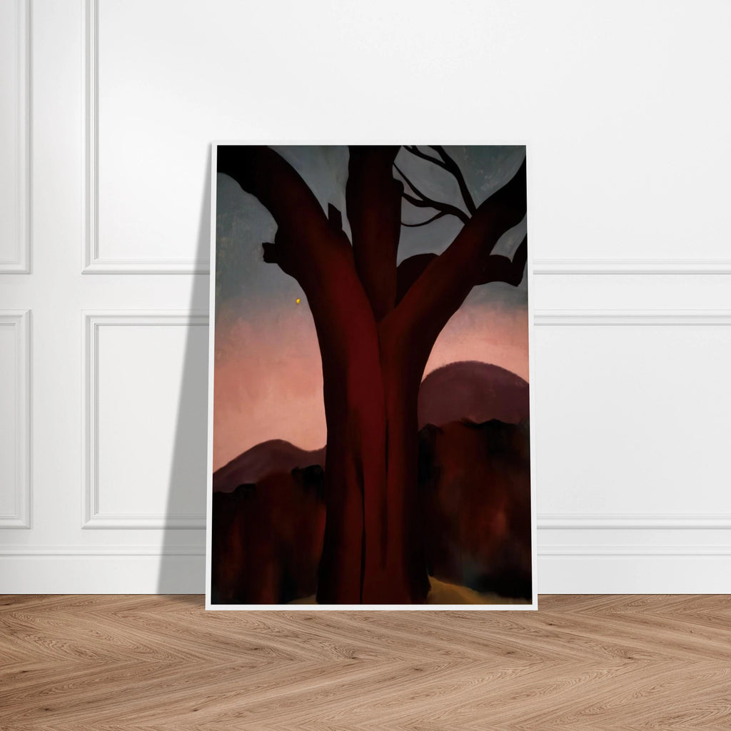 Autumn Trees - Chestnut Tree Framed Poster | Georgia O'Keeffe Framed Prints Wall Art | Georgia O Keeffe Prints