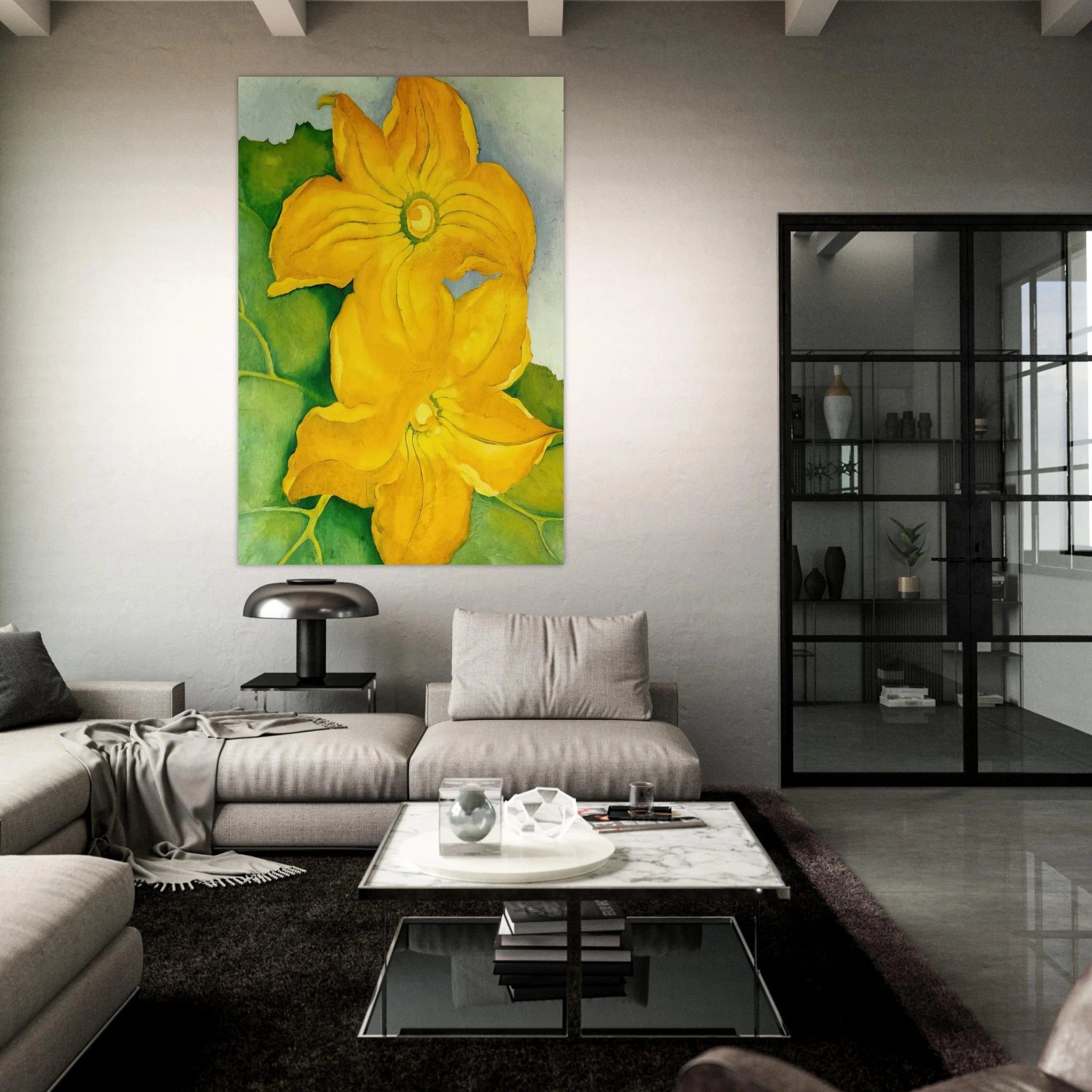 Squash Blossoms I Poster | Georgia O'Keeffe Poster | Georgia O Keeffe Prints