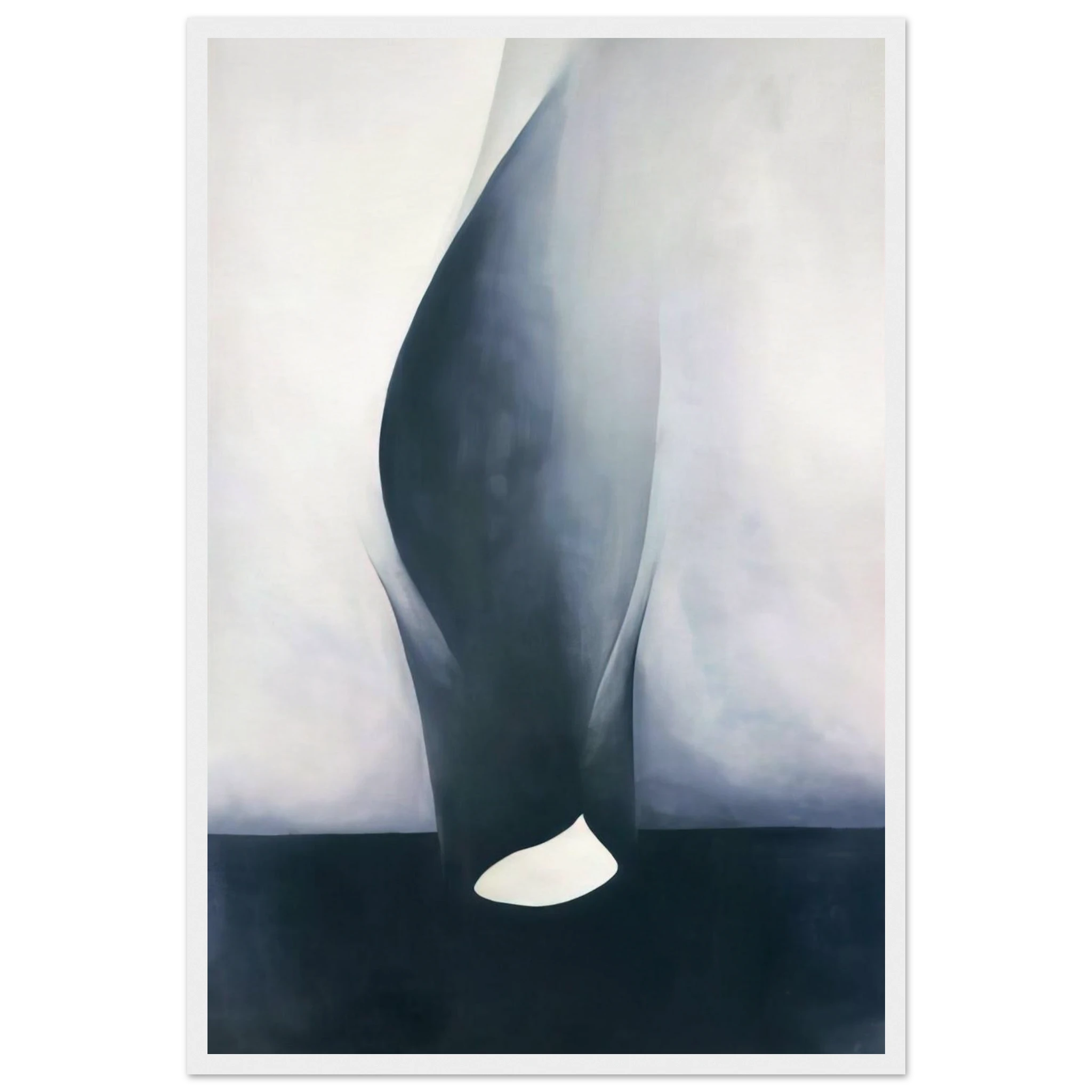 Shell and Old Shingle VI Framed Poster | Georgia O'Keeffe Framed Prints Wall Art | Georgia O Keeffe Prints