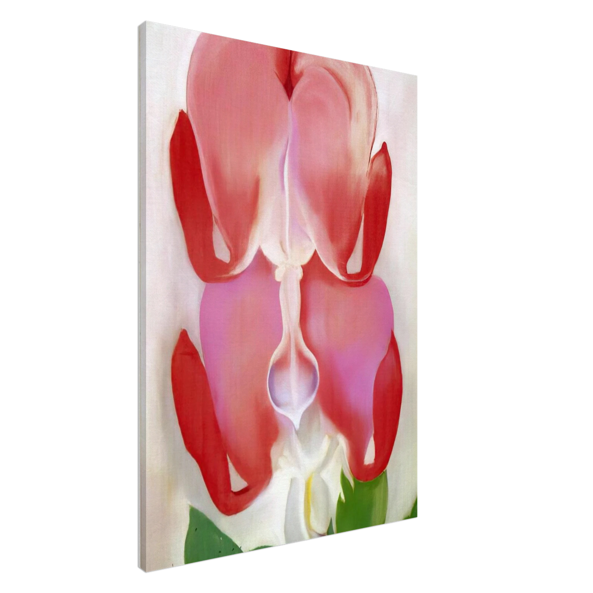 Bleeding Heart Canvas | Georgia O'Keeffe Canvas | Georgia O Keeffe Prints