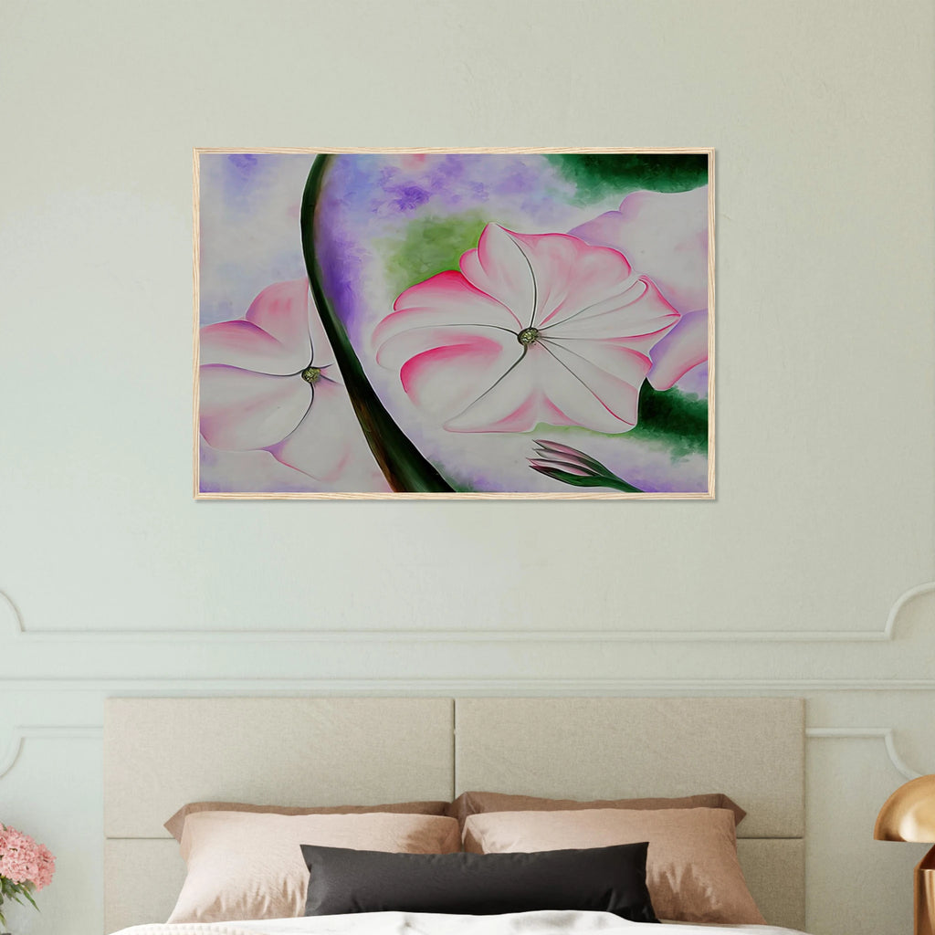 Petunia No. 2 Framed Poster | Georgia O'Keeffe Framed Prints Wall Art | Georgia O Keeffe Prints