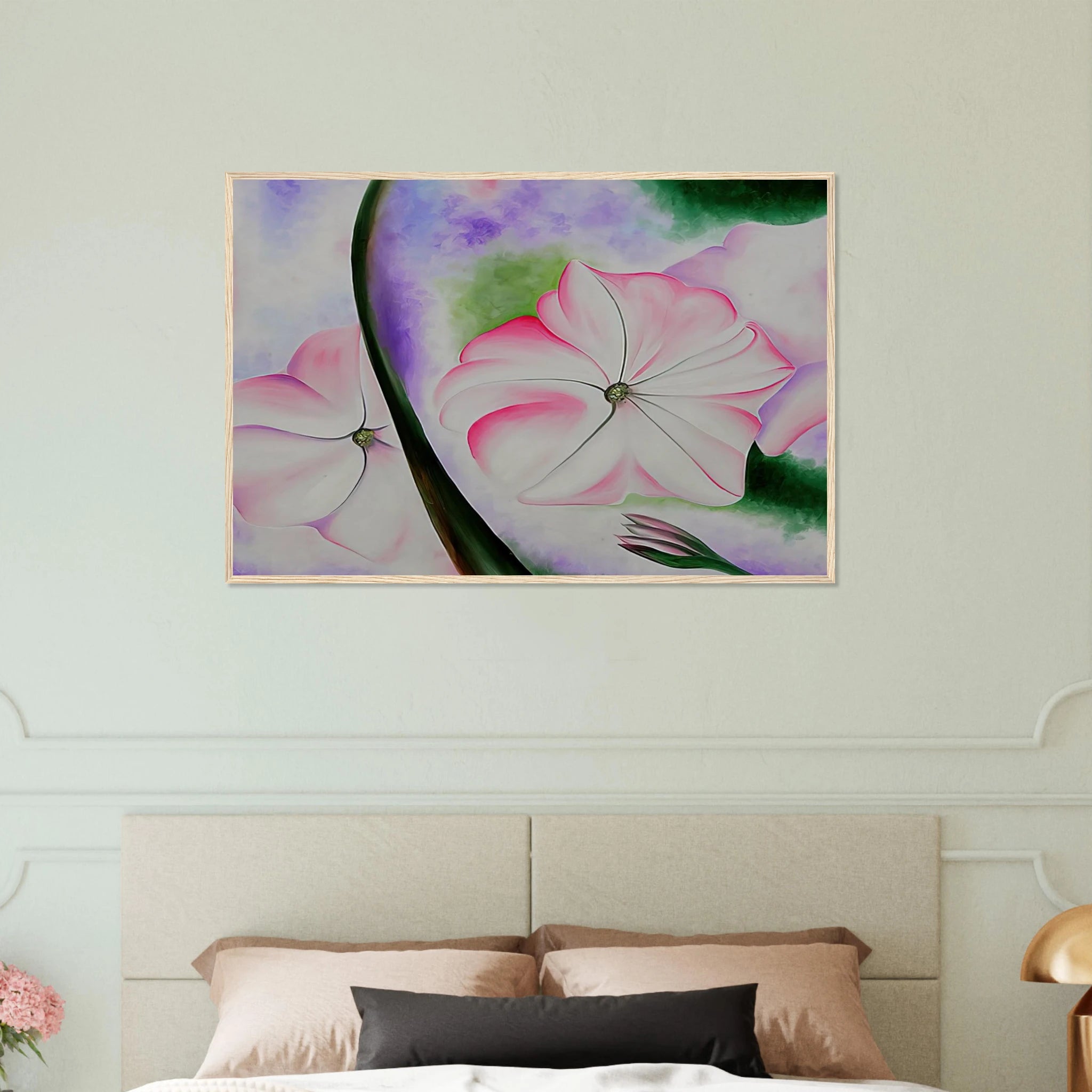 Petunia No. 2 Framed Poster | Georgia O'Keeffe Framed Prints Wall Art | Georgia O Keeffe Prints