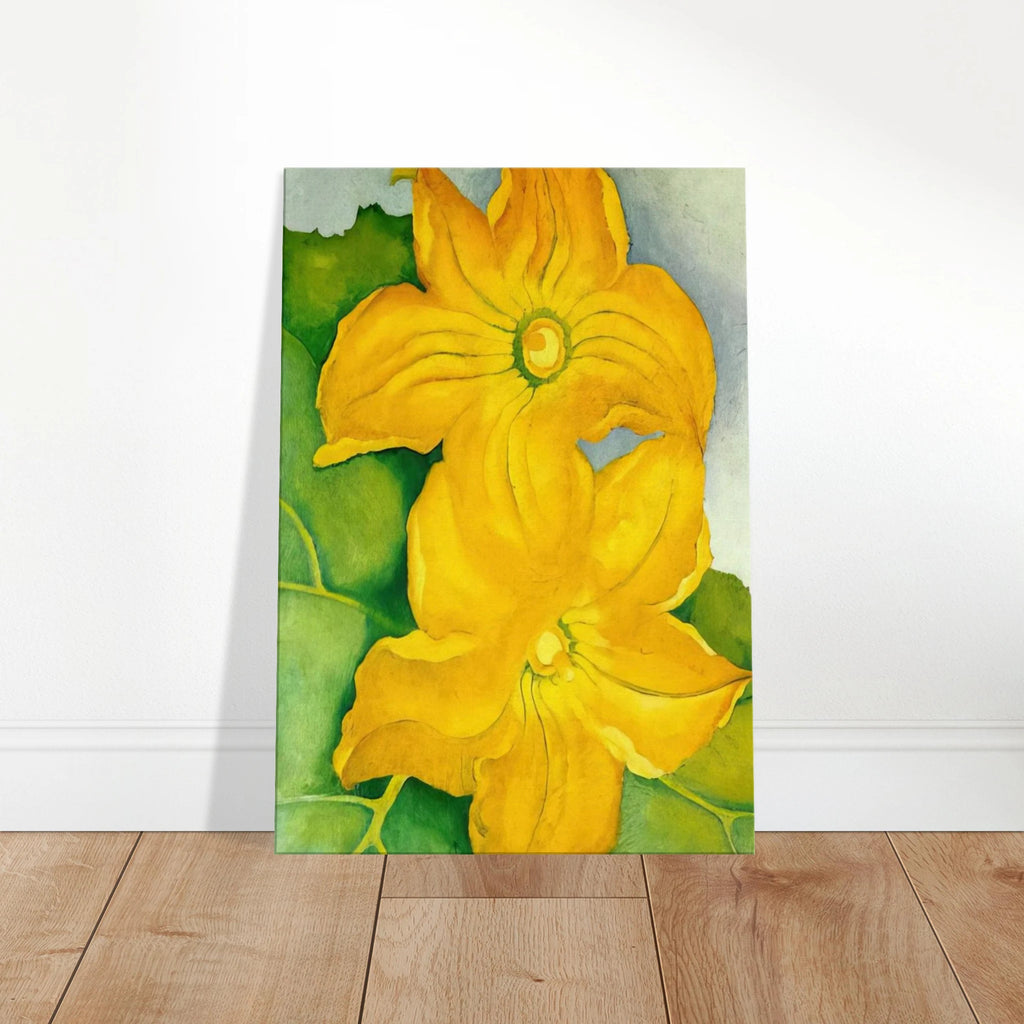 Squash Blossoms I Canvas | Georgia O'Keeffe Canvas | Georgia O Keeffe Prints