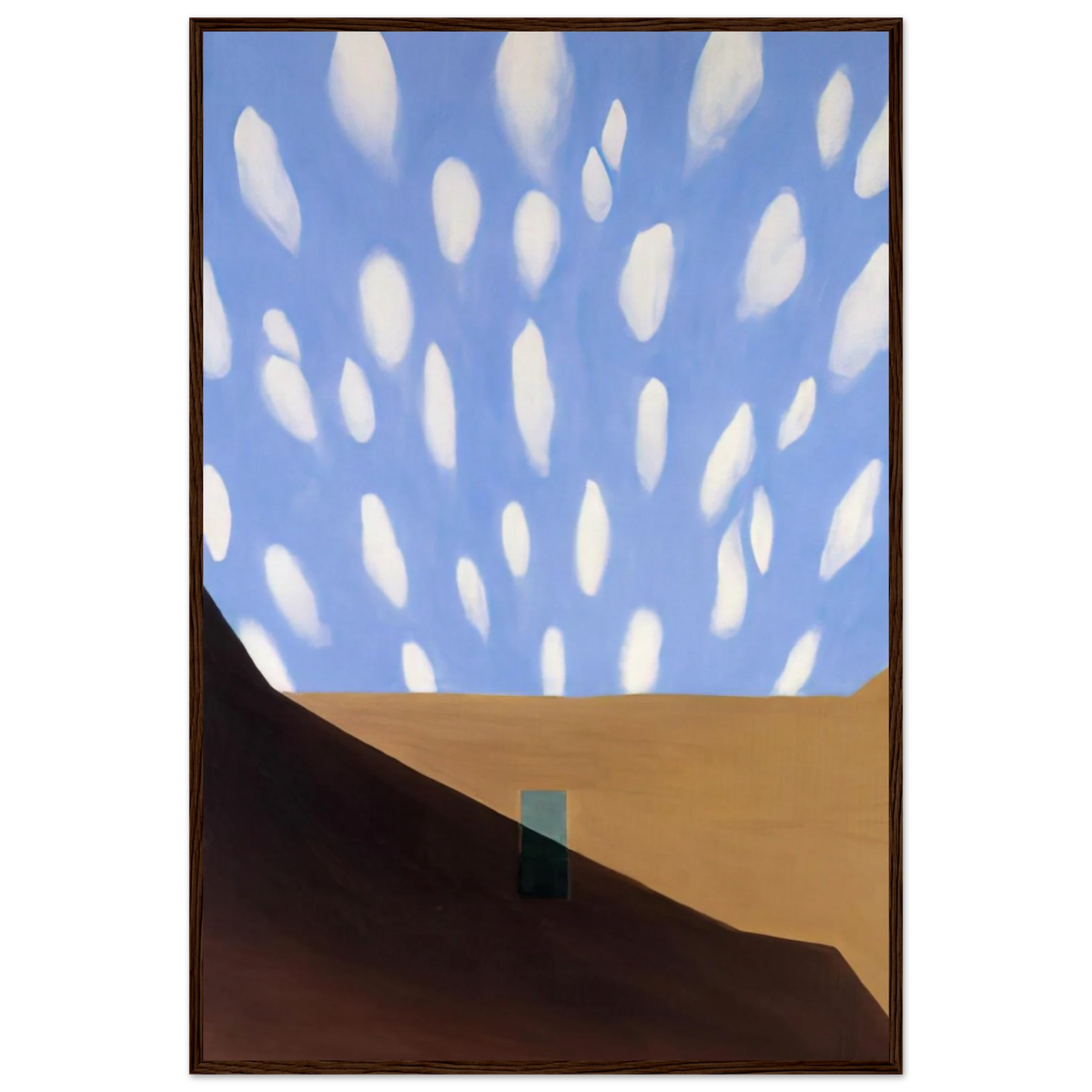 In the Patio VIII Framed Poster | Georgia O'Keeffe Framed Prints Wall Art | Georgia O Keeffe Prints