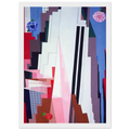 Manhattan Framed Poster | Georgia O'Keeffe Framed Prints Wall Art | Georgia O Keeffe Prints