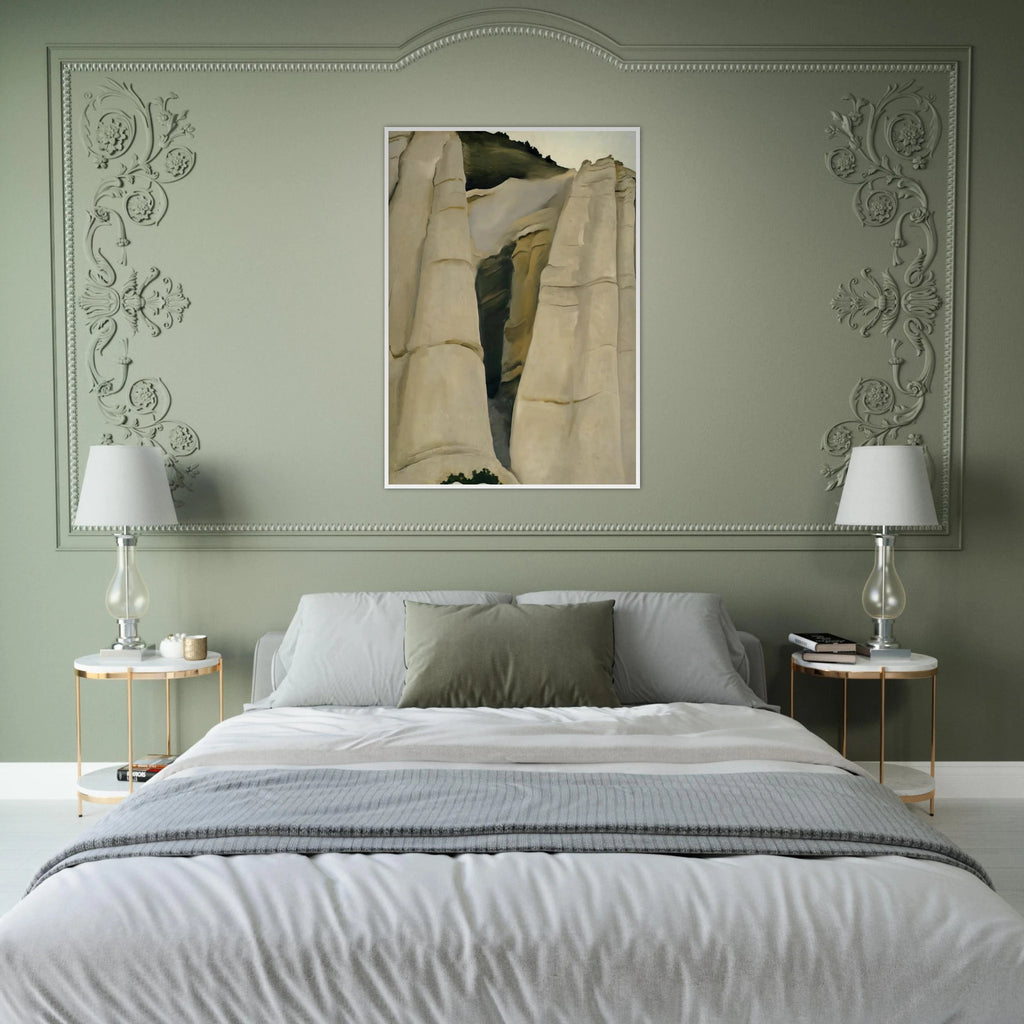 From the White Place Framed Poster | Georgia O'Keeffe Framed Prints Wall Art | Georgia O Keeffe Prints