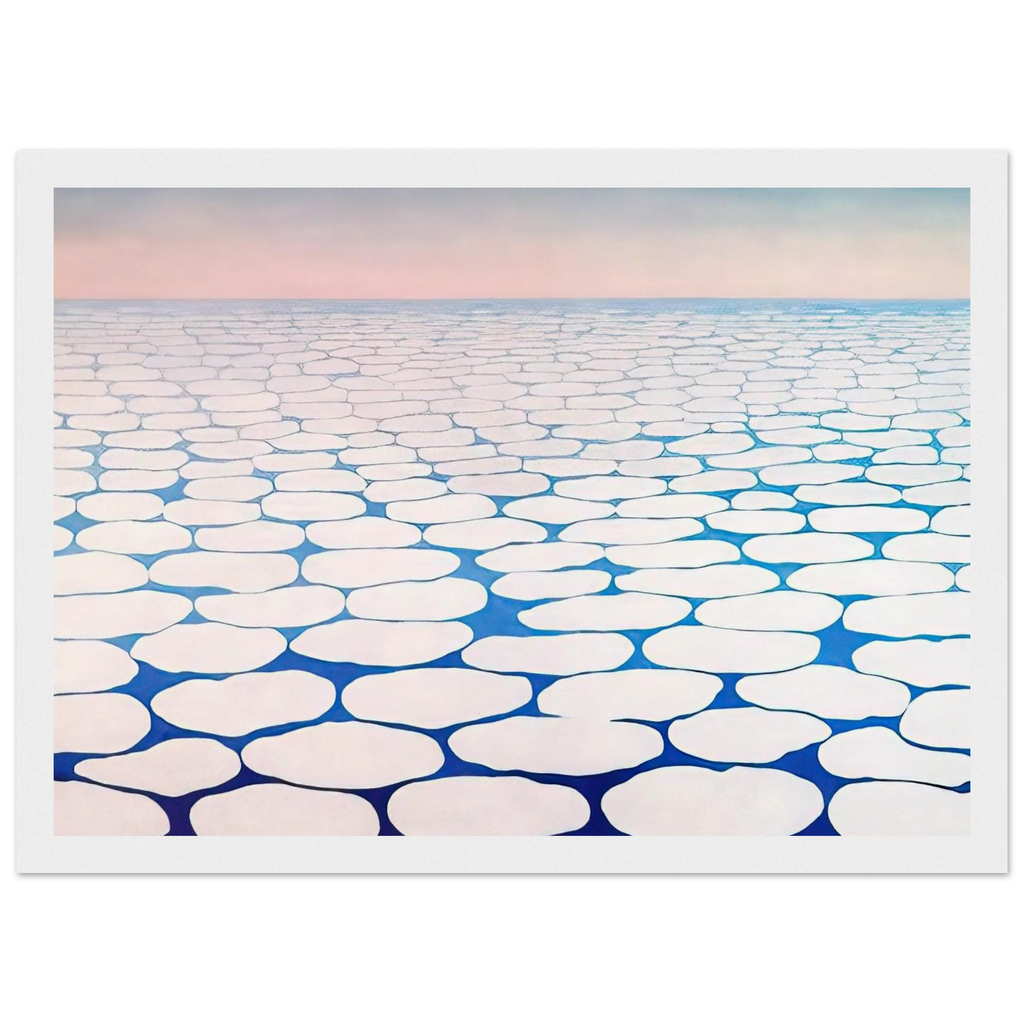 Sky above clouds III Framed Poster | Georgia O'Keeffe Framed Prints Wall Art | Georgia O Keeffe Prints