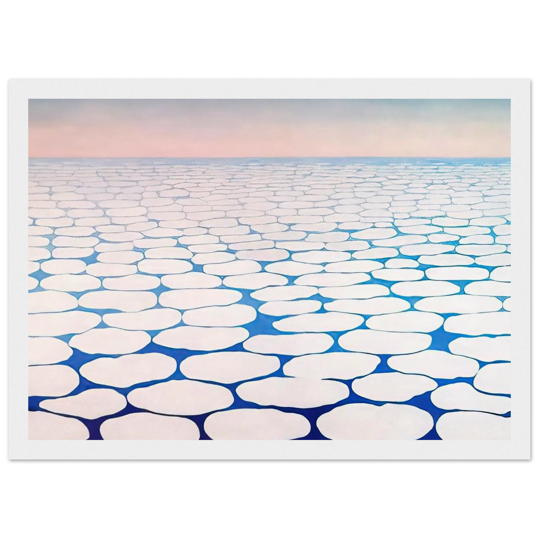 Sky above clouds III Framed Poster | Georgia O'Keeffe Framed Prints Wall Art | Georgia O Keeffe Prints