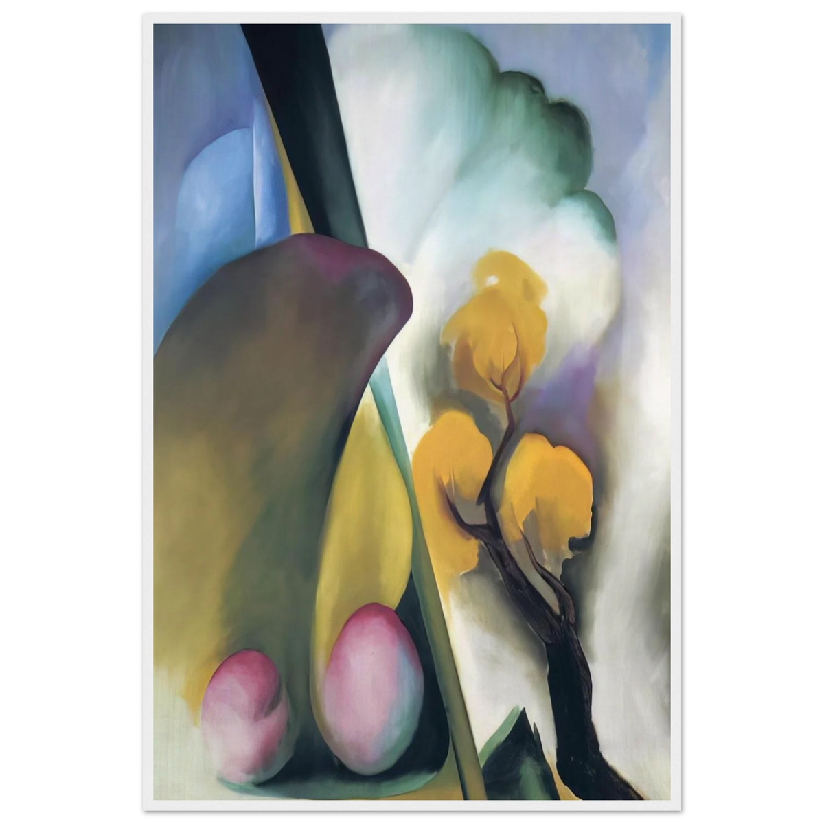 Spring Framed Poster | Georgia O'Keeffe Framed Prints Wall Art | Georgia O Keeffe Prints