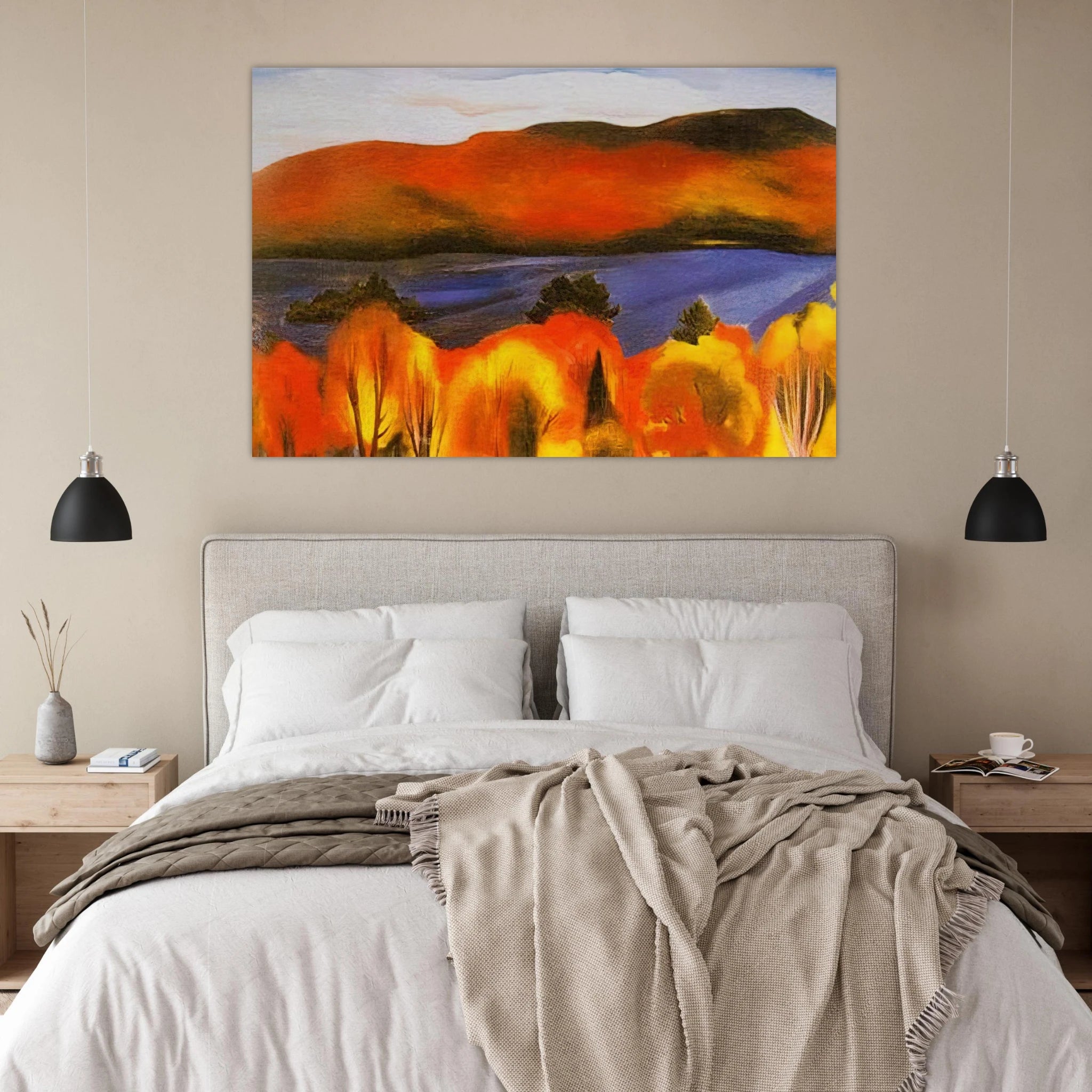 Lake George, Autumn Poster | Georgia O'Keeffe Poster | Georgia O Keeffe Prints