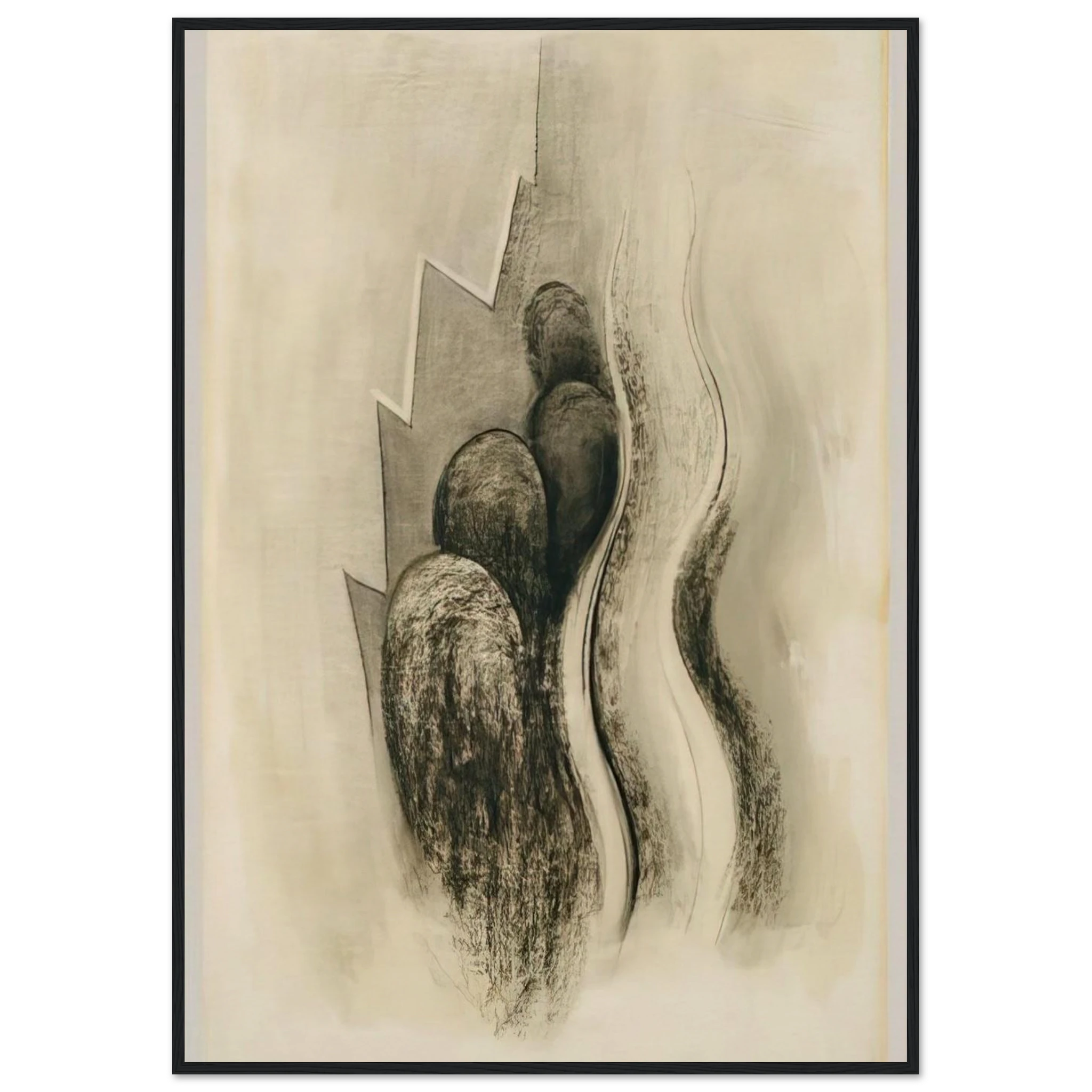 Drawing XIII Framed Poster | Georgia O'Keeffe Framed Prints Wall Art | Georgia O Keeffe Prints