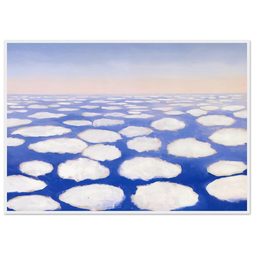 Above the Clouds I Framed Poster | Georgia O'Keeffe Framed Prints Wall Art | Georgia O Keeffe Prints