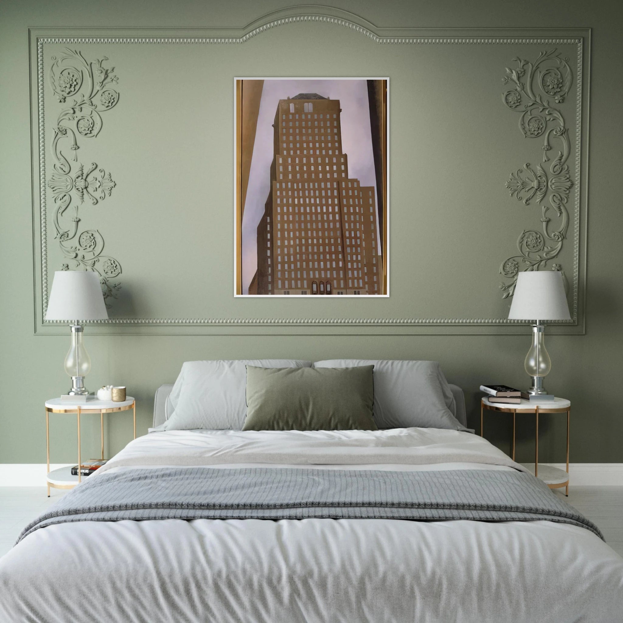 Shelton Hotel New York No. 1 Framed Poster | Georgia O'Keeffe Framed Prints Wall Art | Georgia O Keeffe Prints